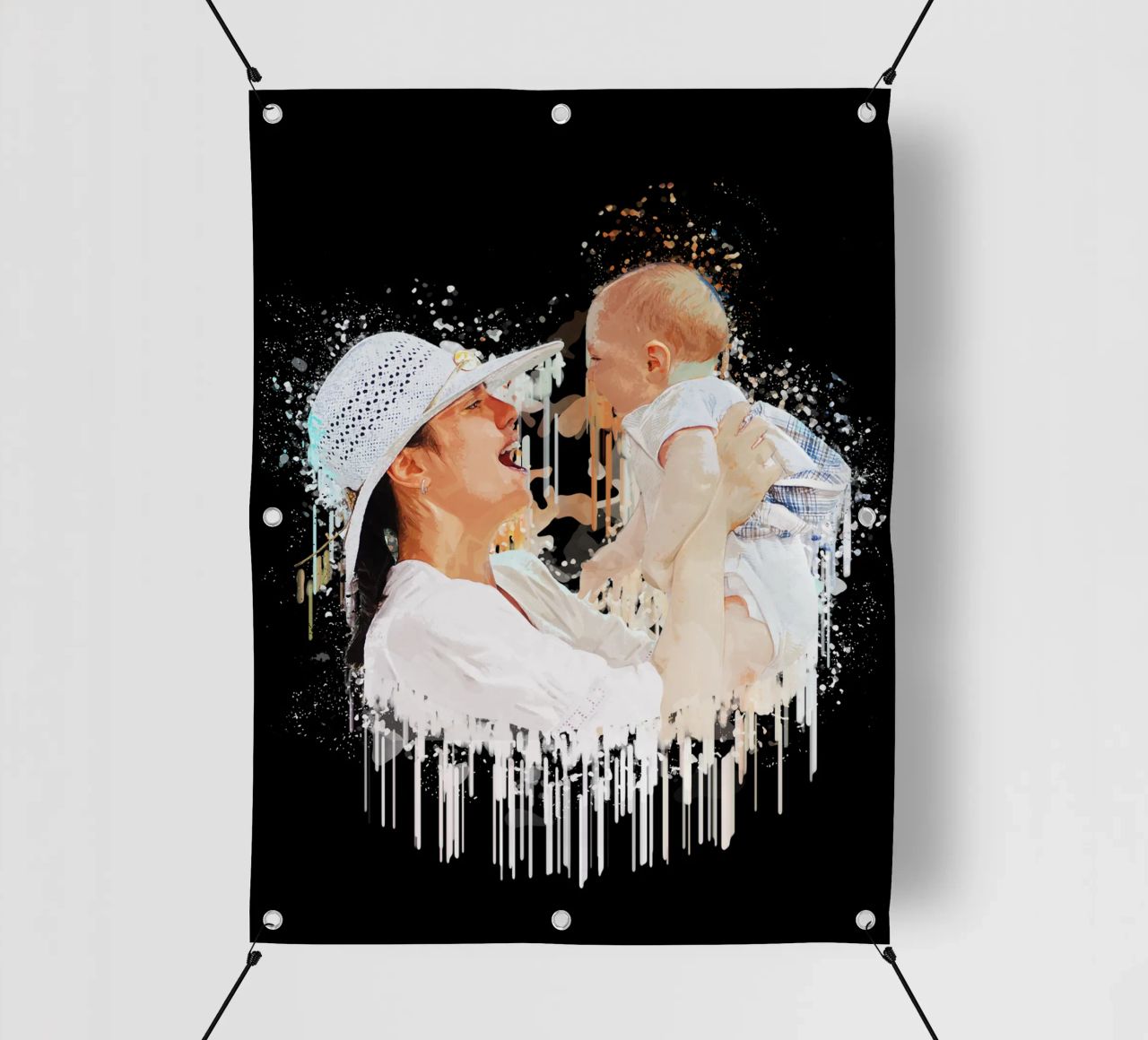 Madre e figlio telo in pvc da Gunawan Rb