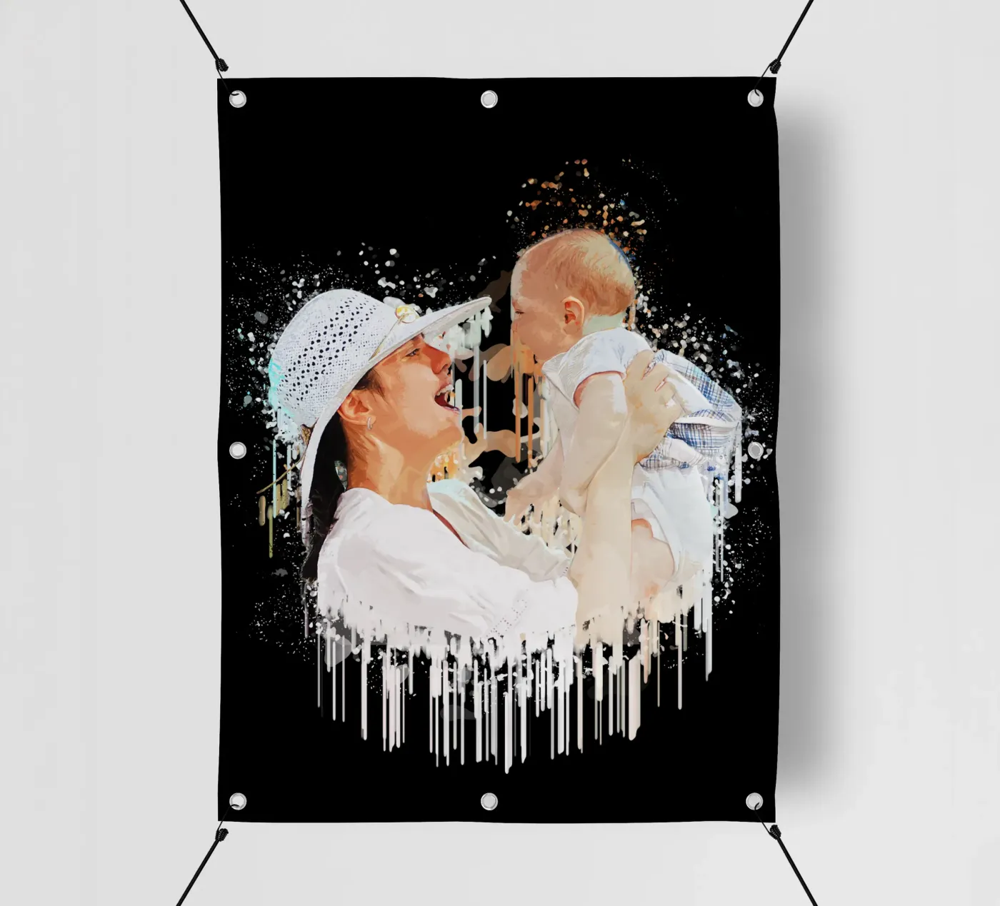 Madre e figlio telo in pvc da Gunawan Rb
