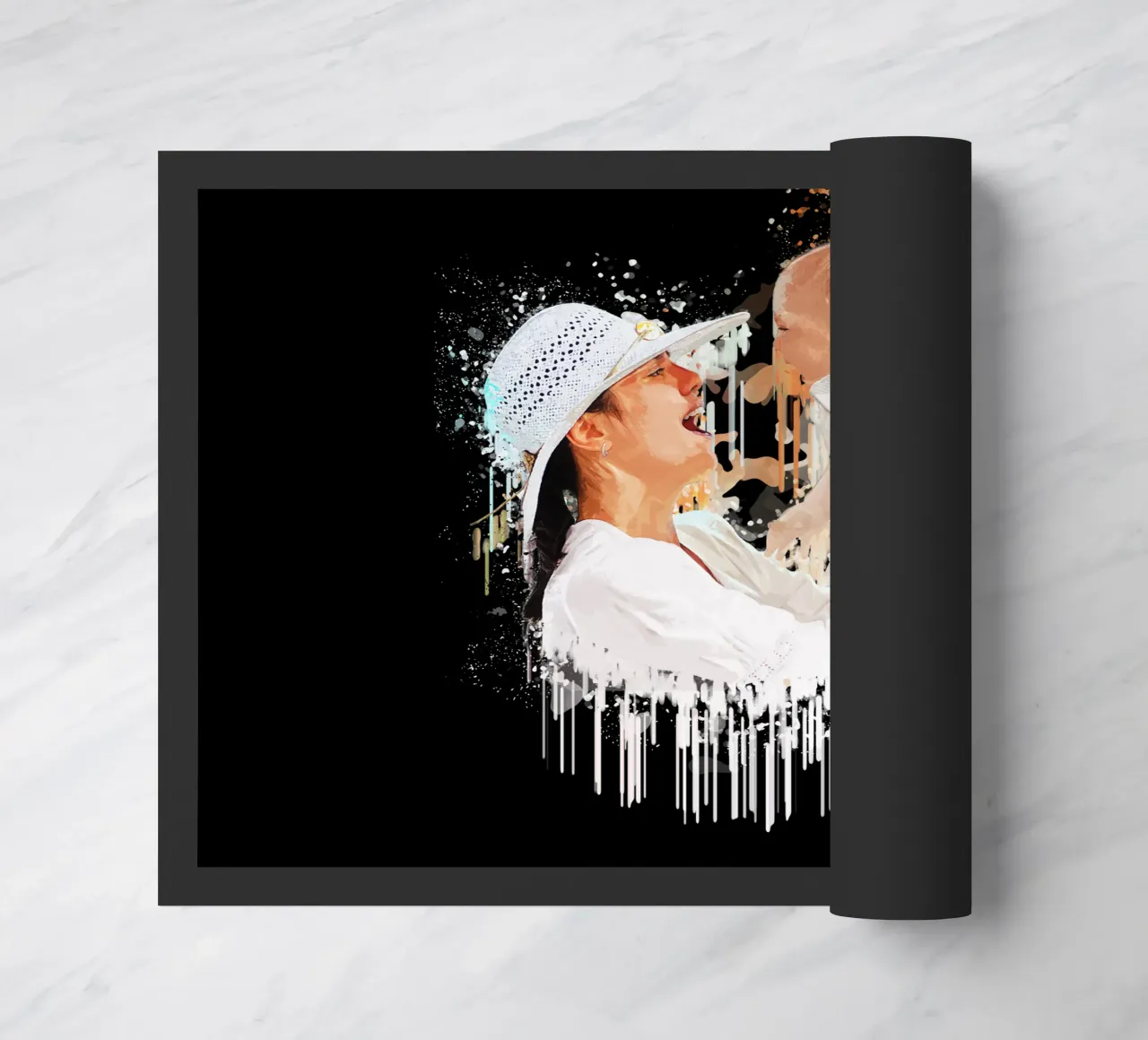 Madre e figlio zerbino da Gunawan Rb