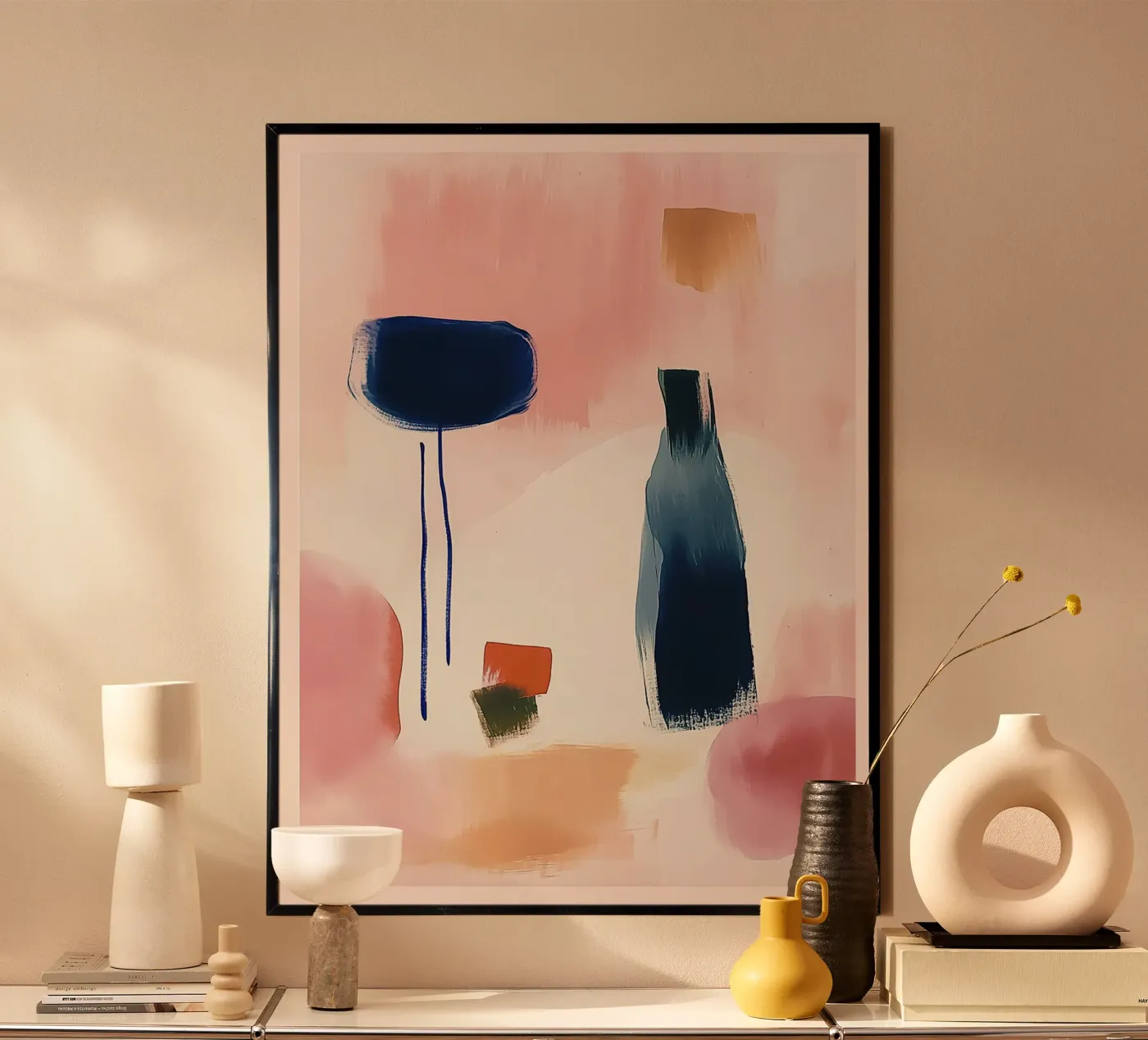 Soft Objects in Space Poster von Hazia