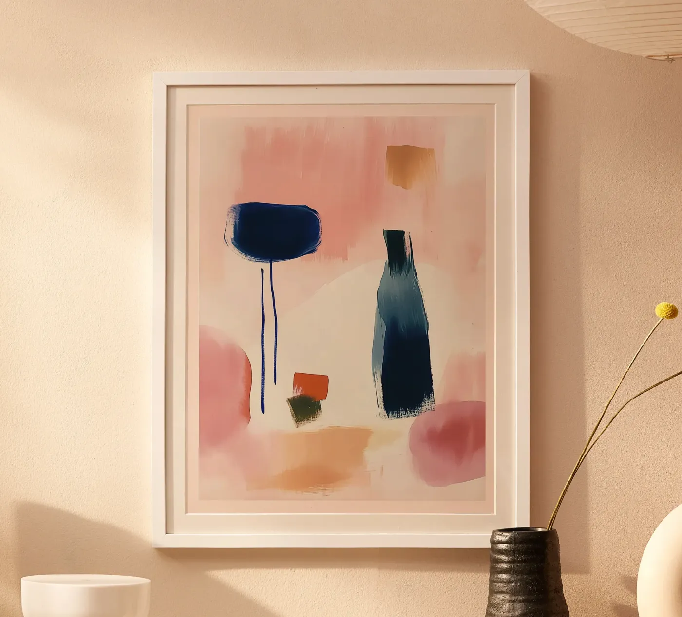Soft Objects in Space Poster von Hazia