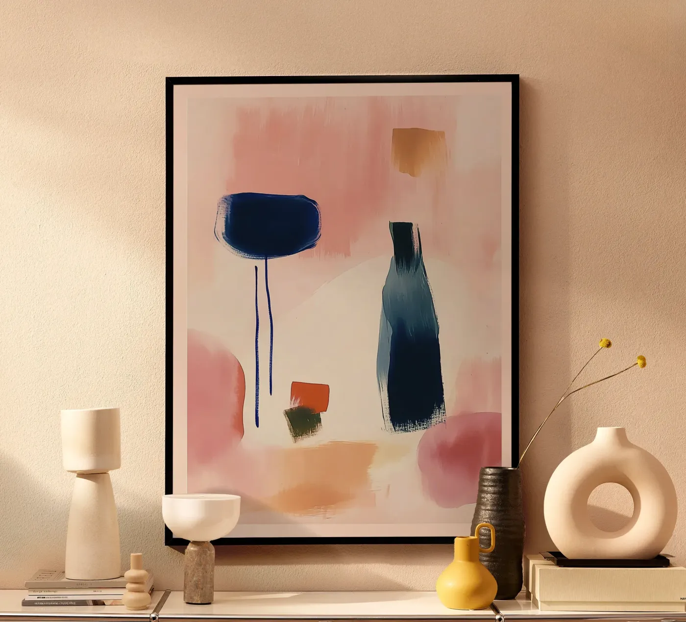 Soft Objects in Space Poster von Hazia