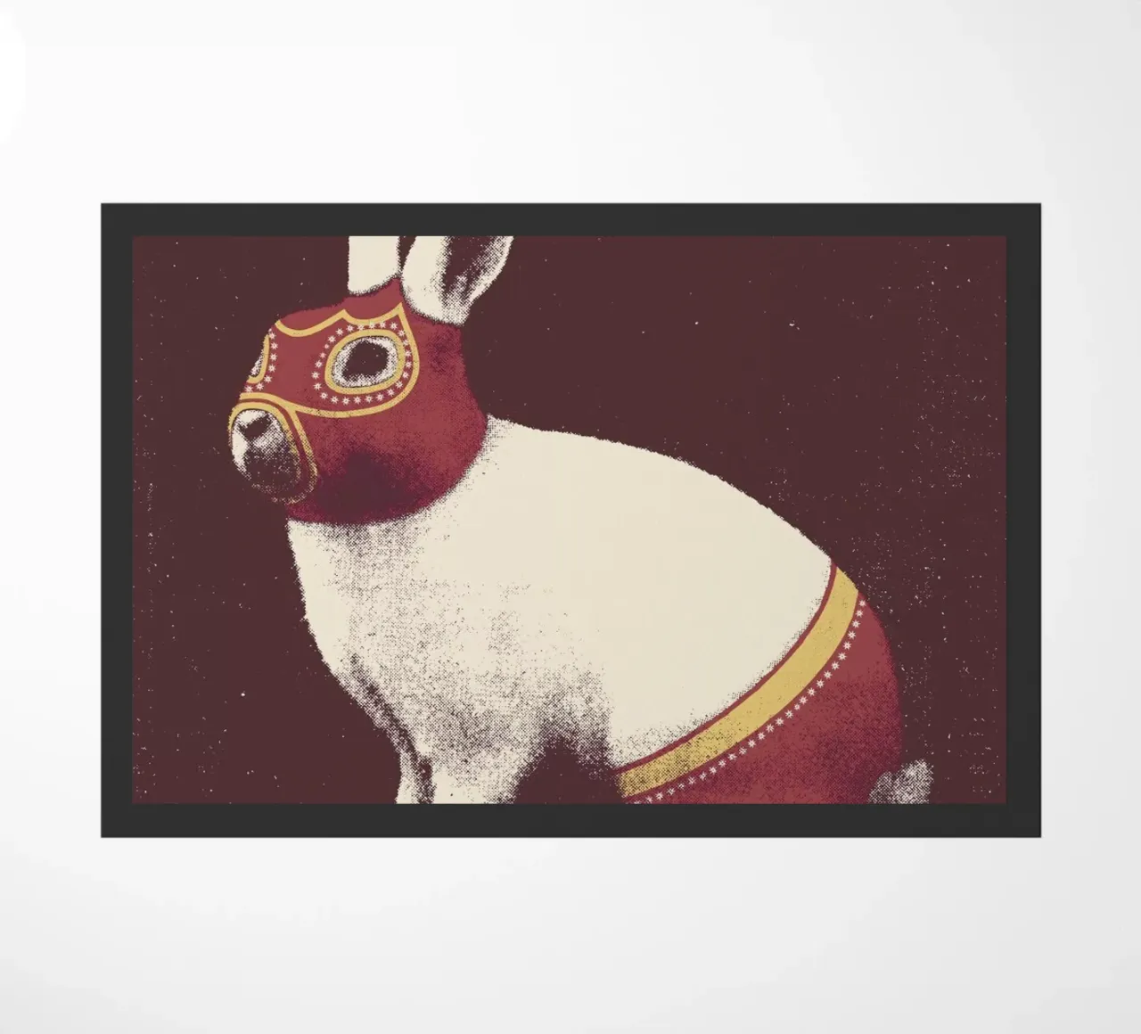 Lapin Catcheur (Rabbit Wrestler) zerbino da Florent Bodart