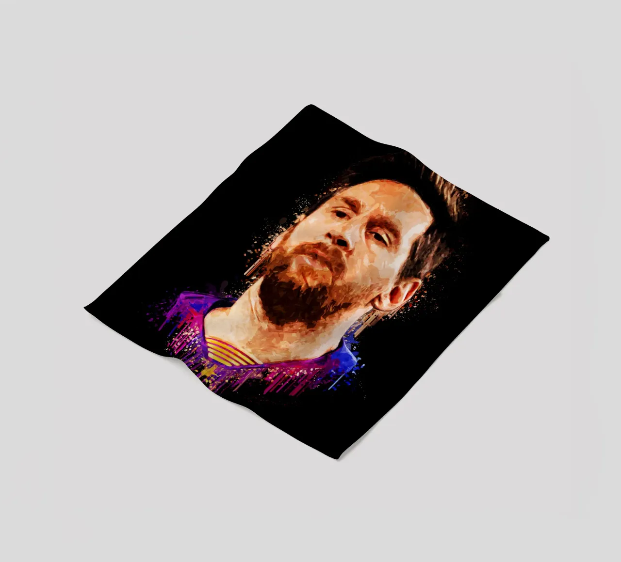 Lionel Messi Fleecedecke von Gunawan Rb