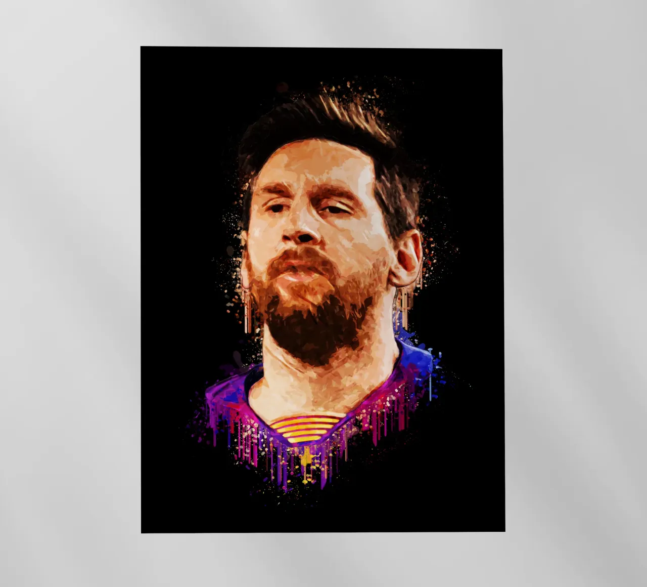 Lionel Messi pellicola backlit da Gunawan Rb