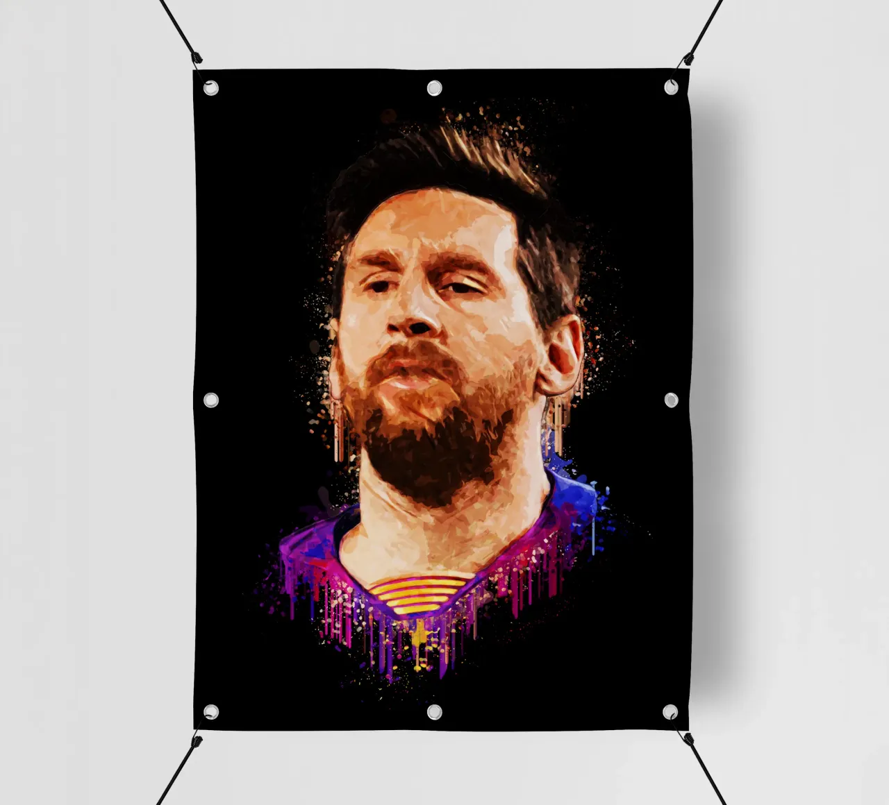 Lionel Messi telo in pvc da Gunawan Rb