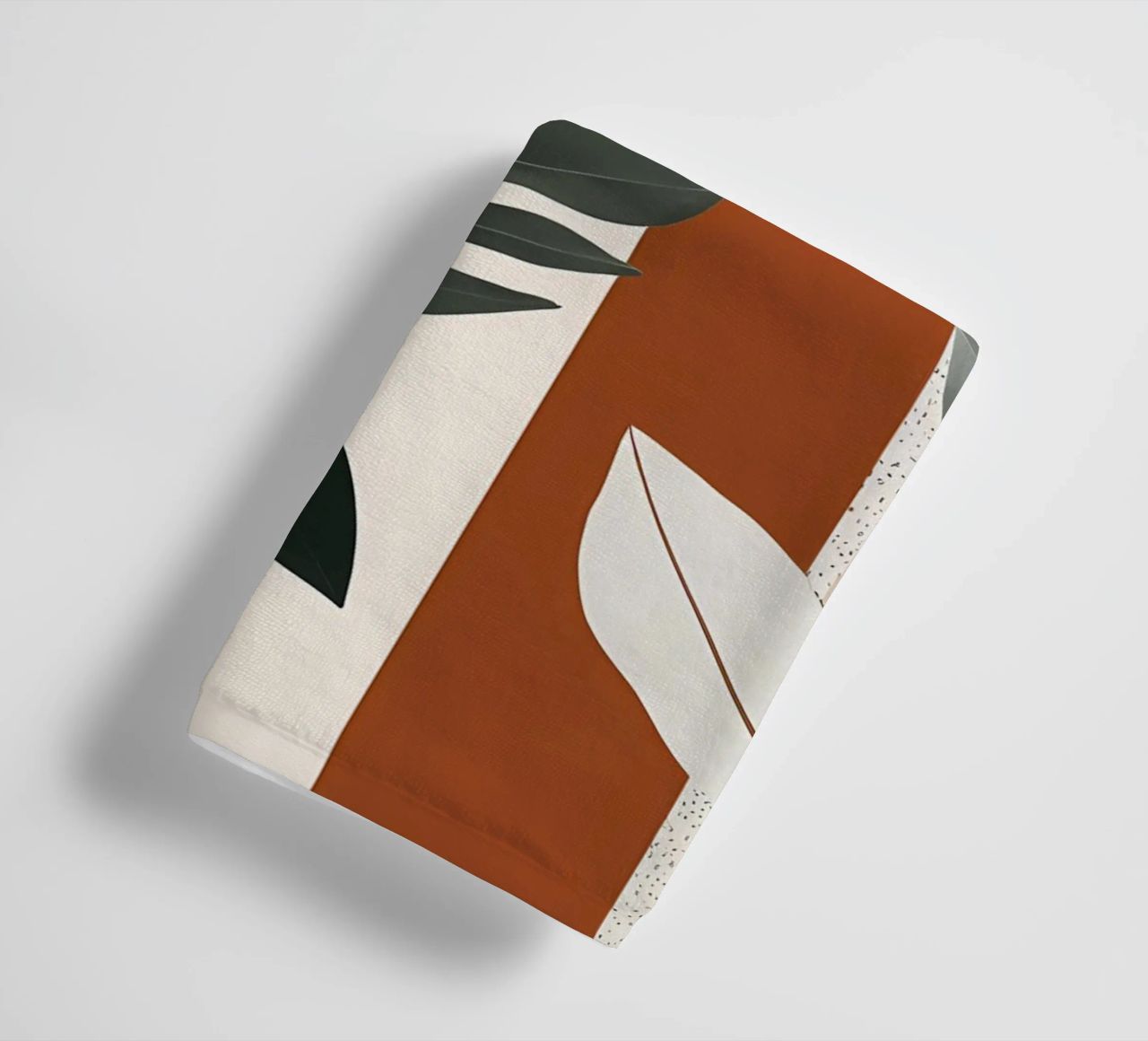 Earthy Elegance: Botanical Abstract towel by Artistic-shop