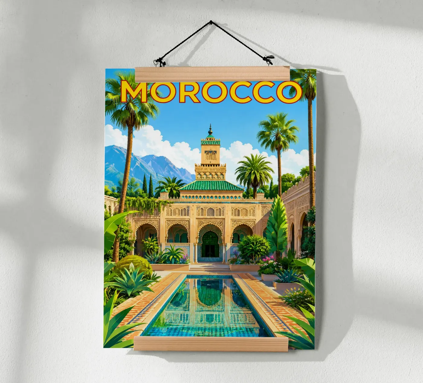 morocco poster da Allghaniz