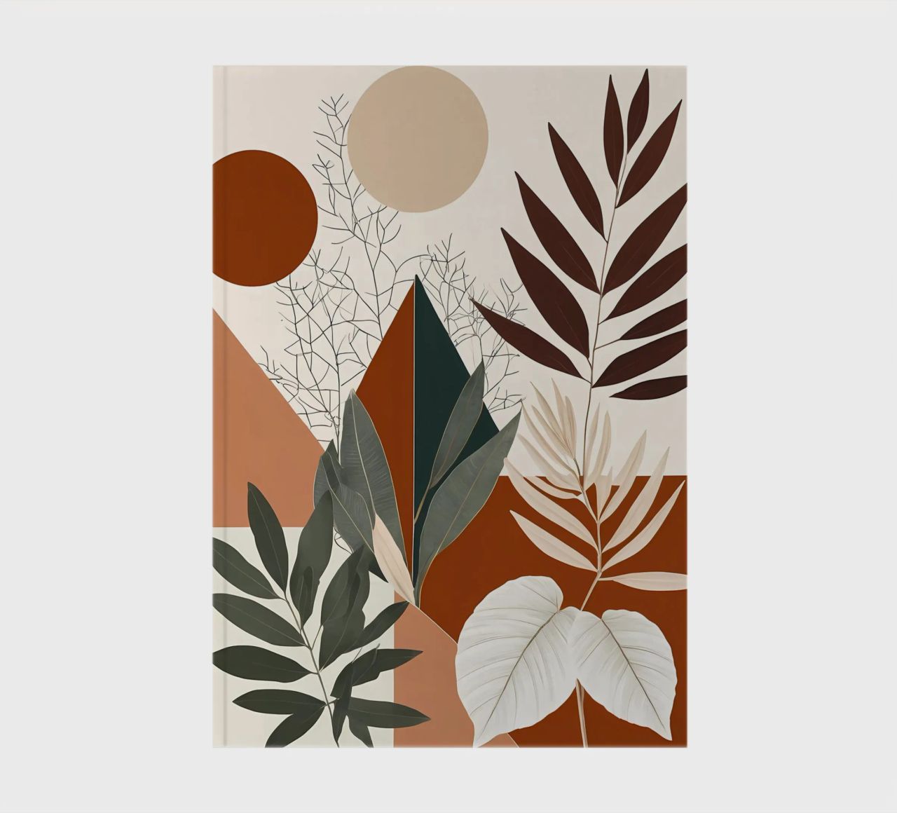 Terracotta Tranquility notebook by Artistic-shop