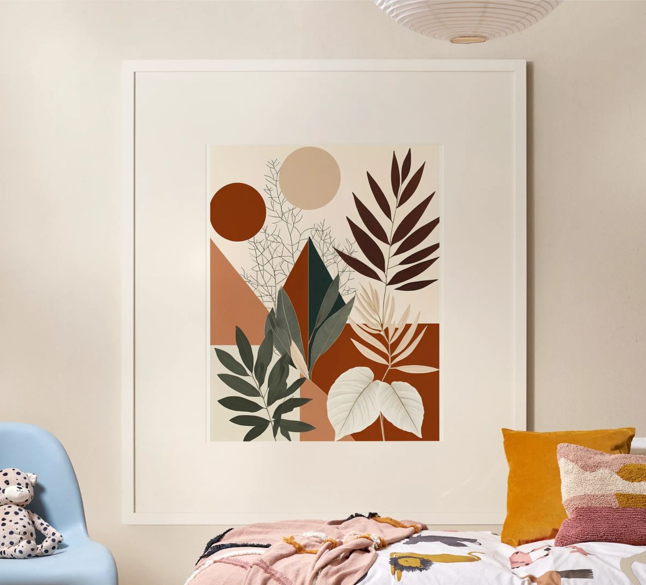 Terracotta Tranquility poster by Artistic-shop