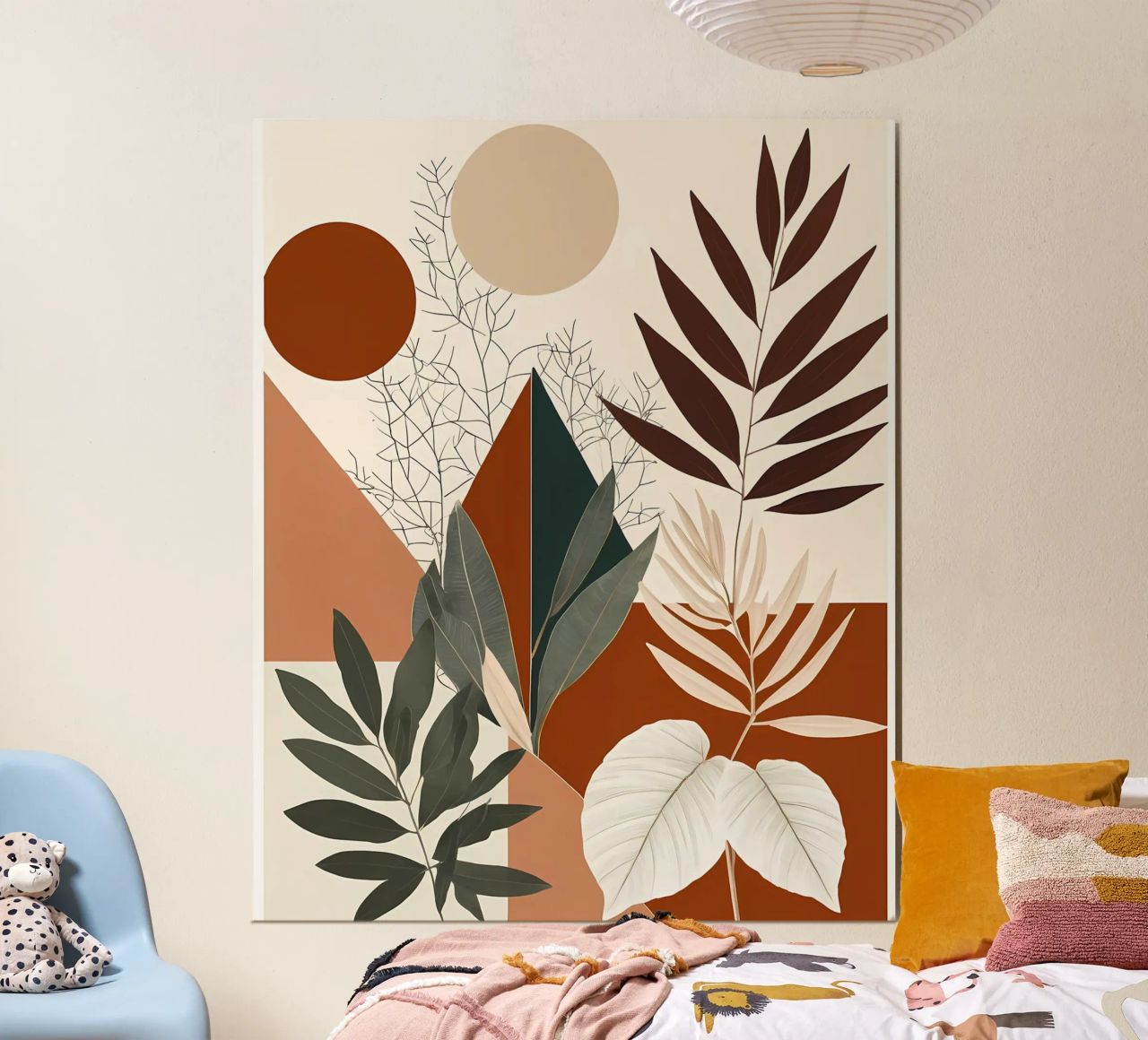 Terracotta Tranquility poster by Artistic-shop