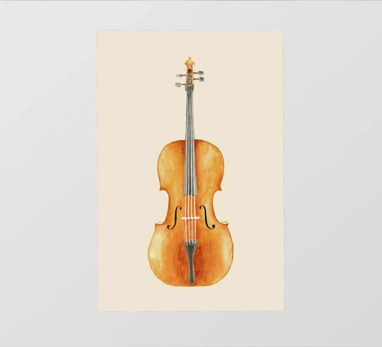 Cello pellicola backlit da Florent Bodart