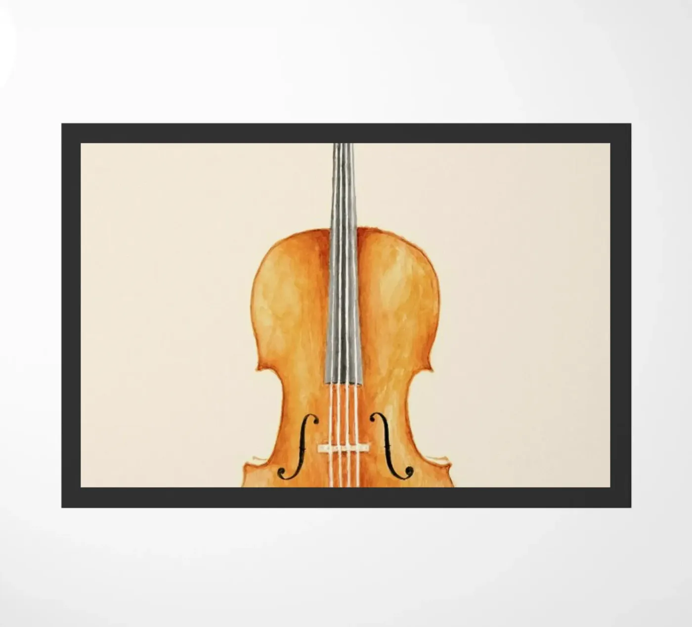 Cello Fußmatte von Florent Bodart