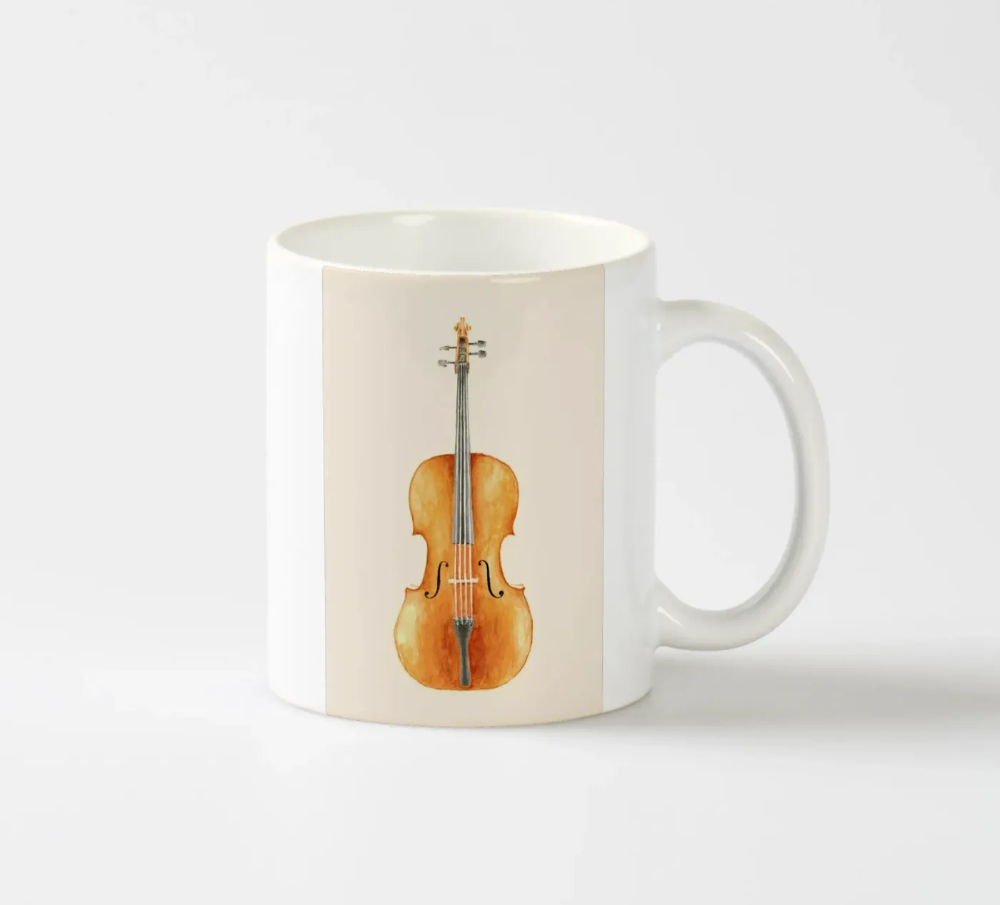Cello ceramic mug by Florent Bodart