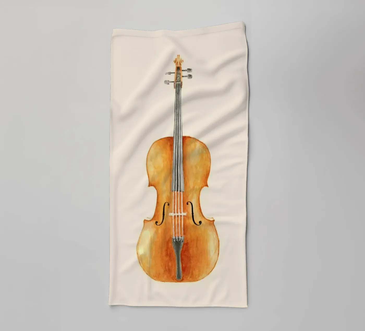 Cello towel by Florent Bodart