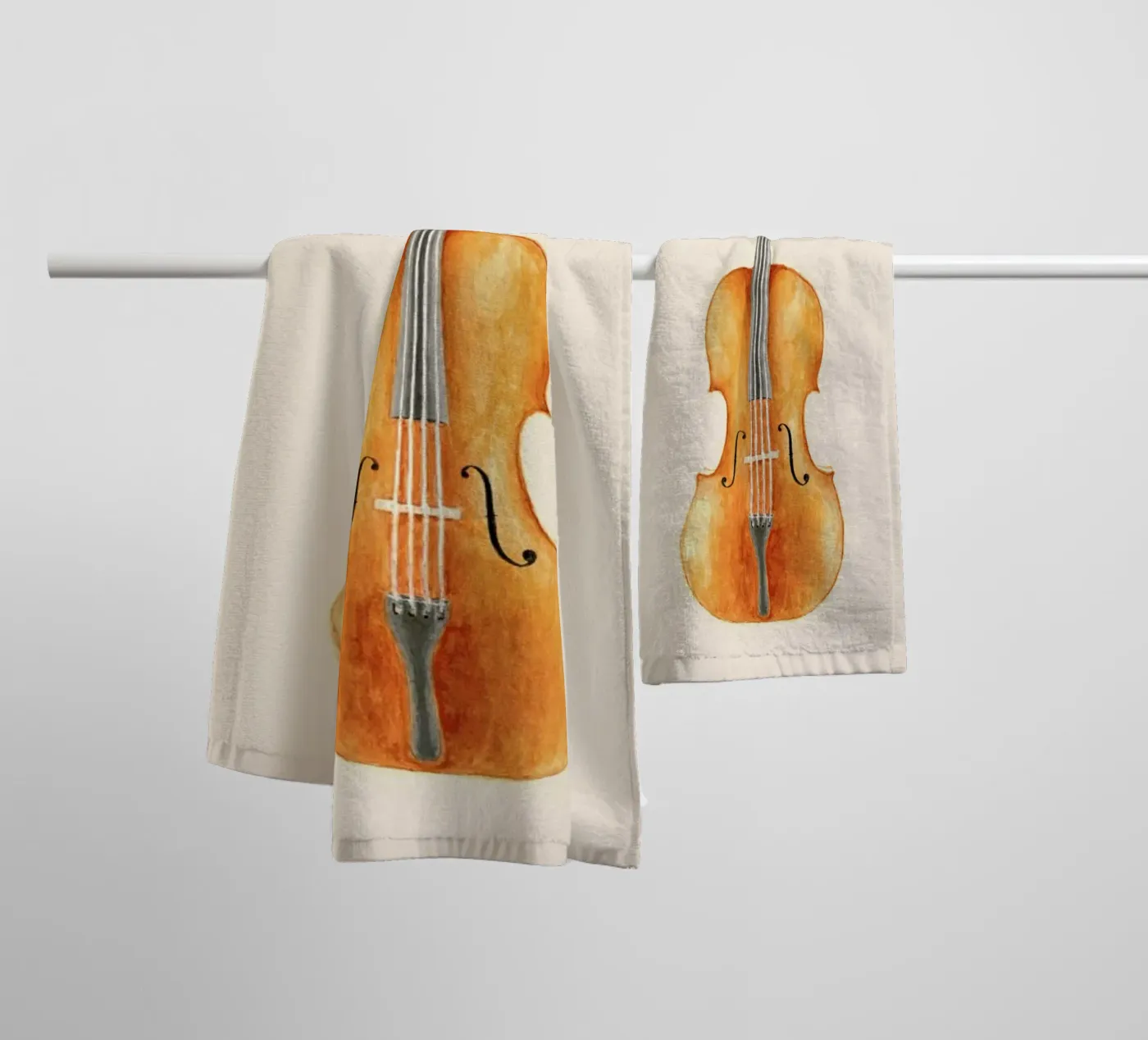 Cello towel by Florent Bodart