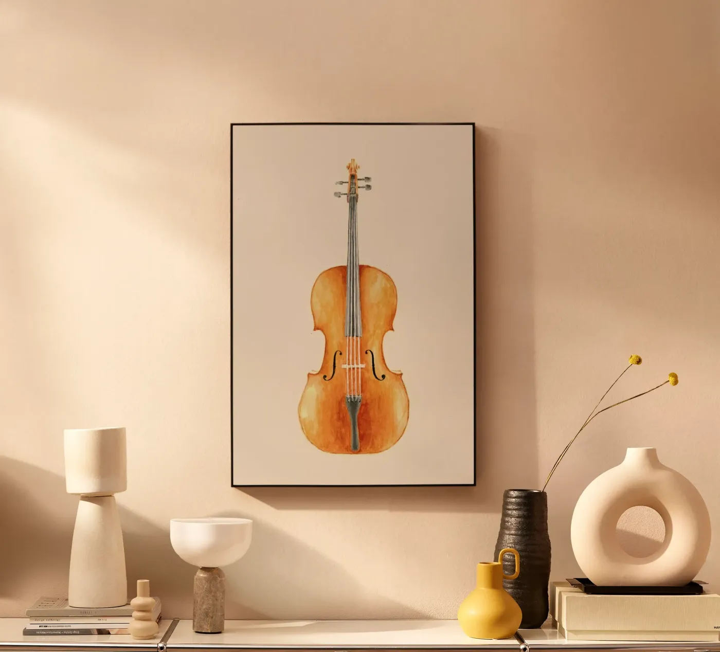 Cello plexiglas de Florent Bodart