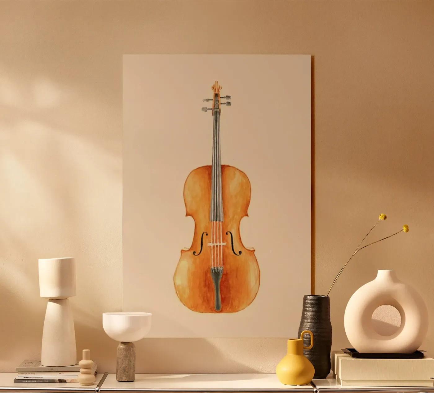 Cello plexiglas de Florent Bodart