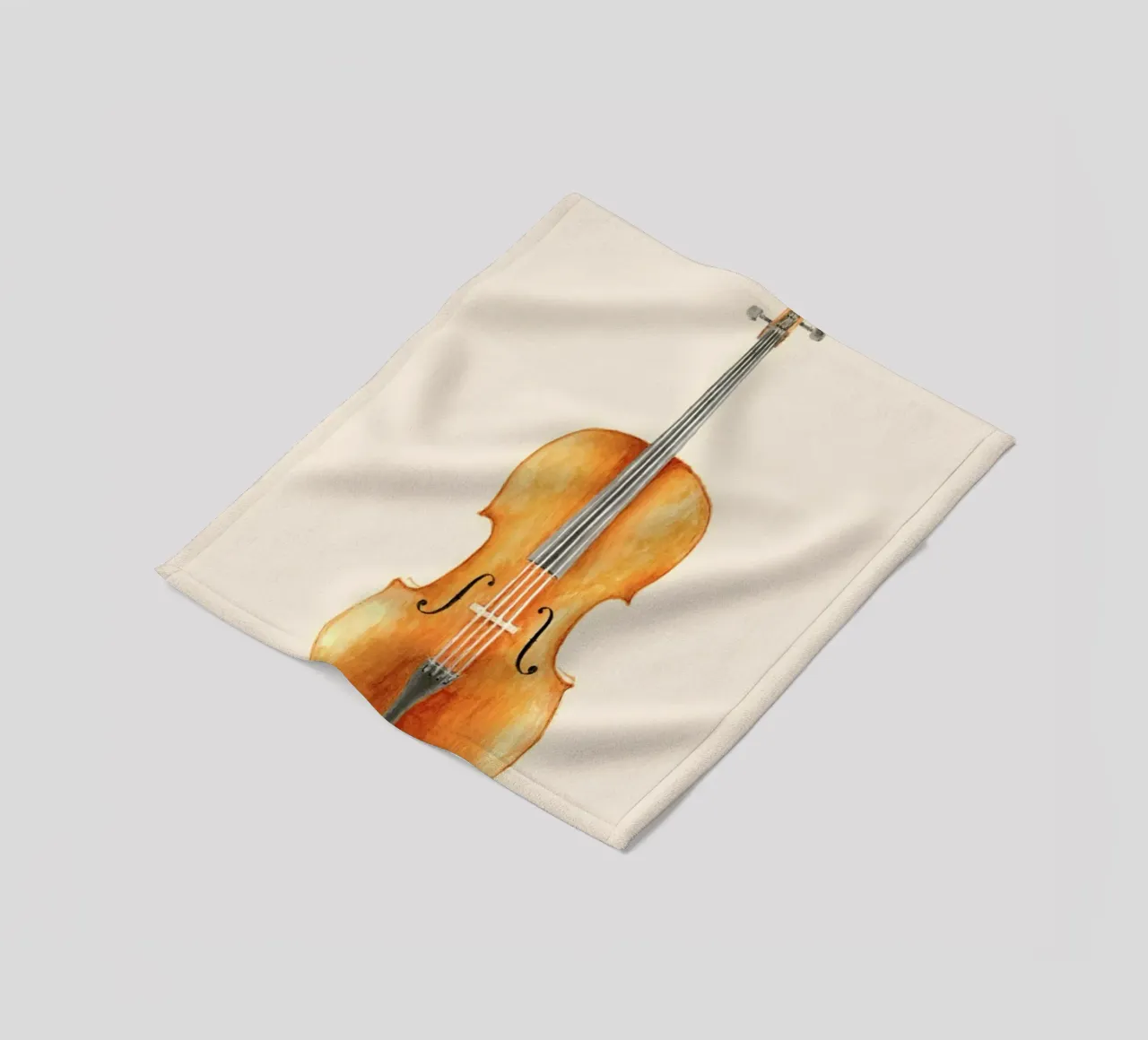 Cello Fleecedecke von Florent Bodart