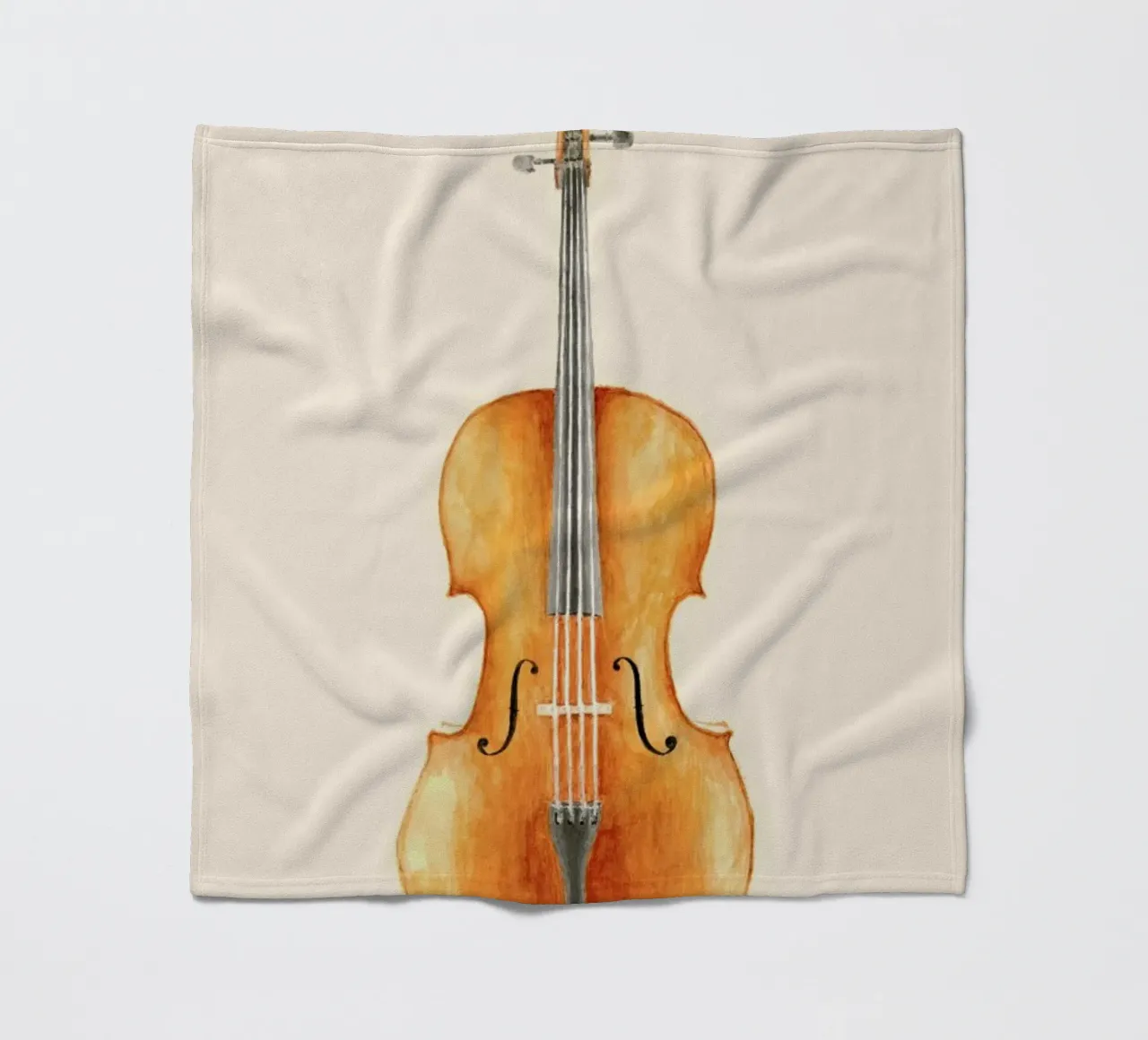 Cello Fleecedecke von Florent Bodart