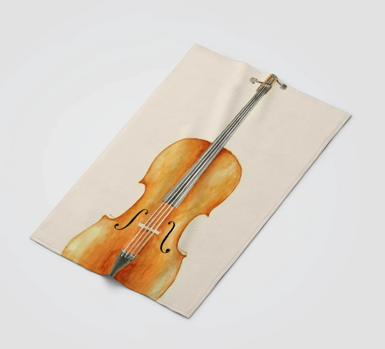 Cello Fleecedecke von Florent Bodart