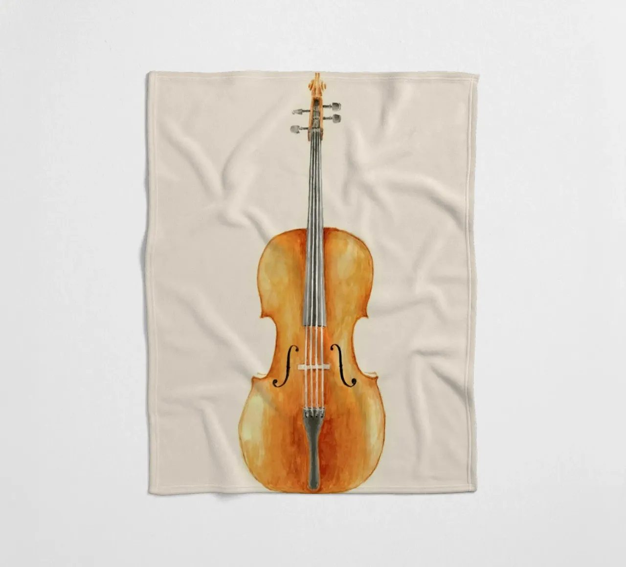Cello Fleecedecke von Florent Bodart