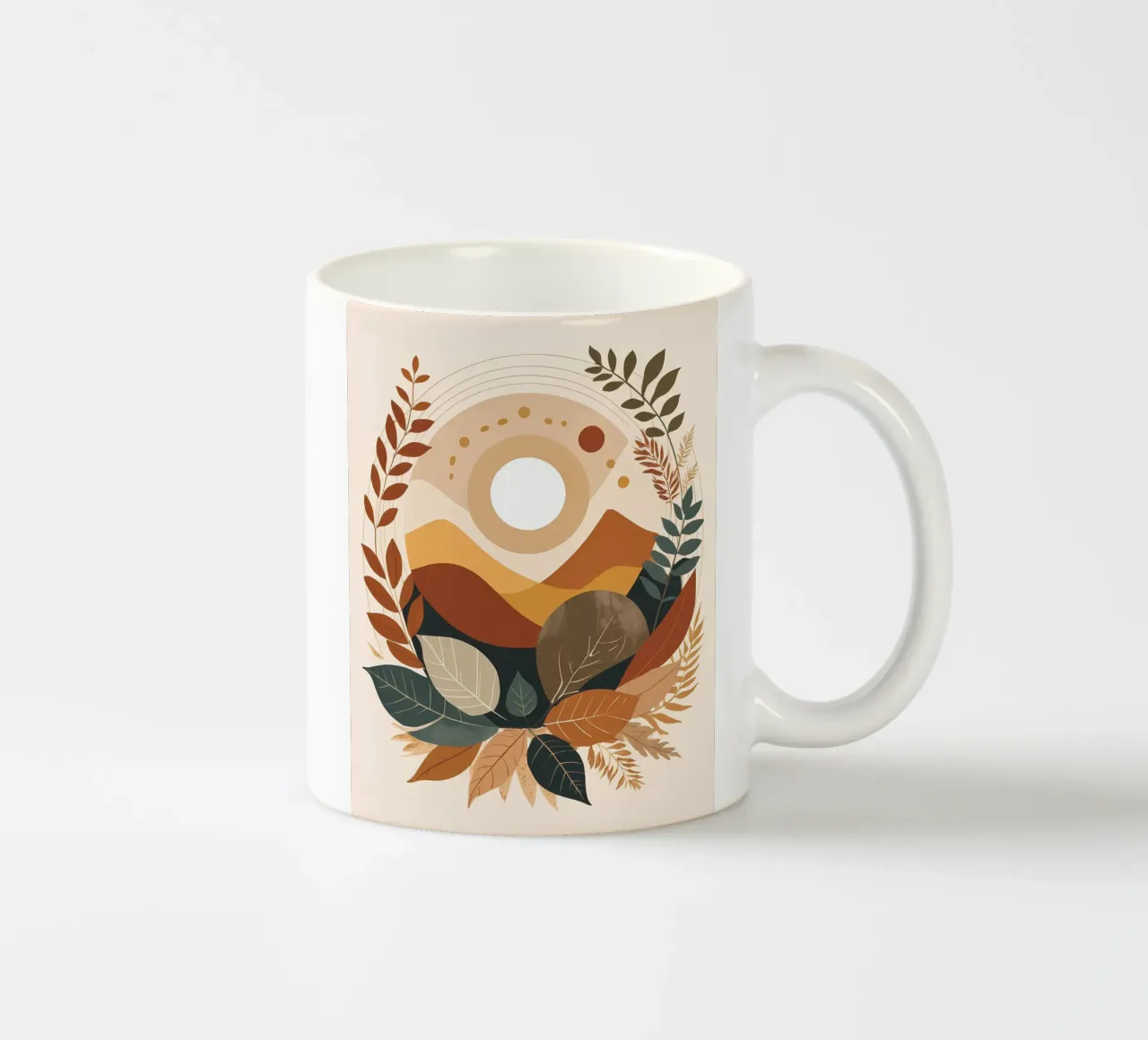 Desert Sunset Serenity tazza in ceramica da Artistic-shop