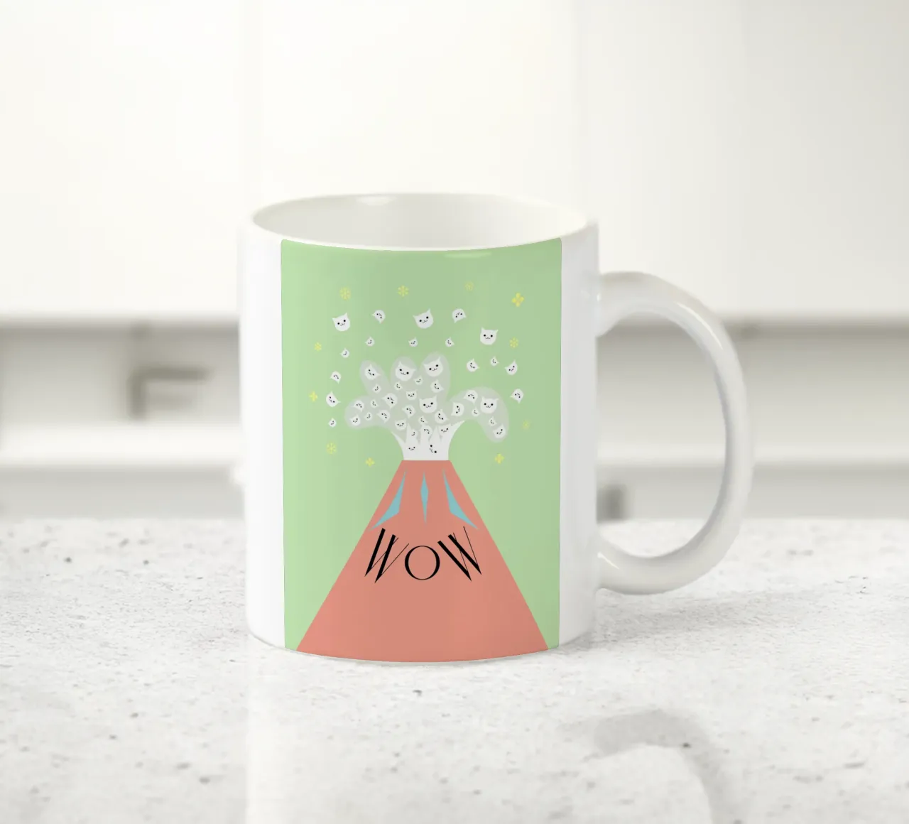 WOW - Katzenberg Keramik Tasse von natural neutral