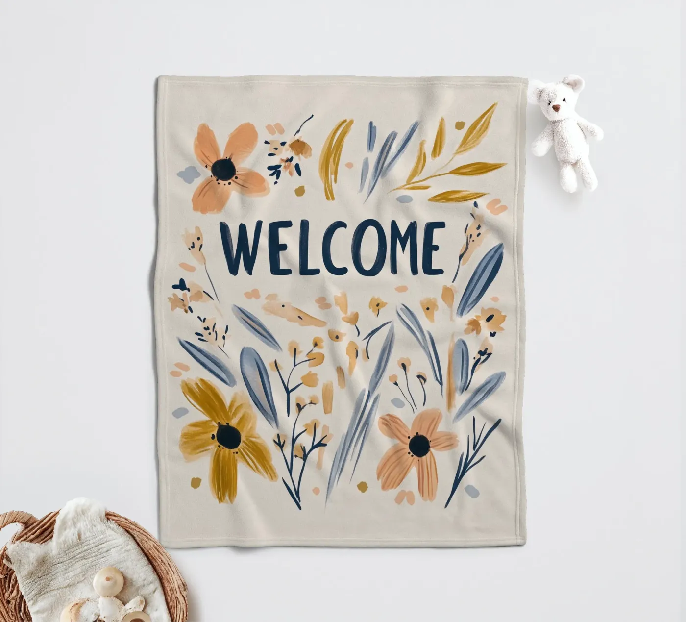 Welcome (Version 1) coperta in pile da treechild