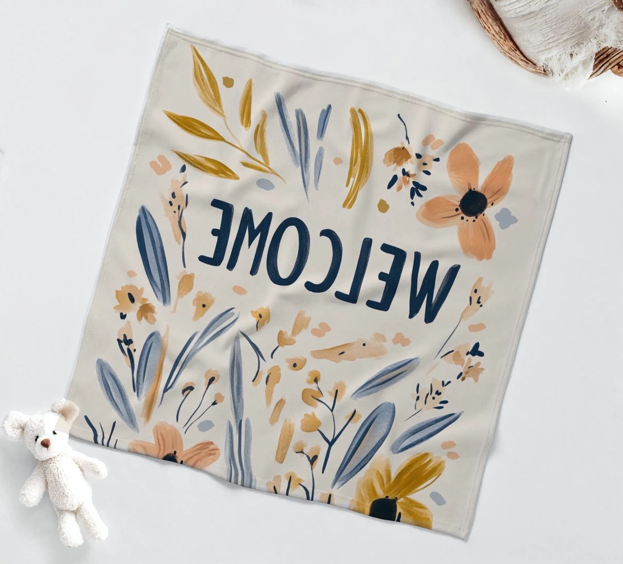Welcome (Version 1) coperta in pile da treechild