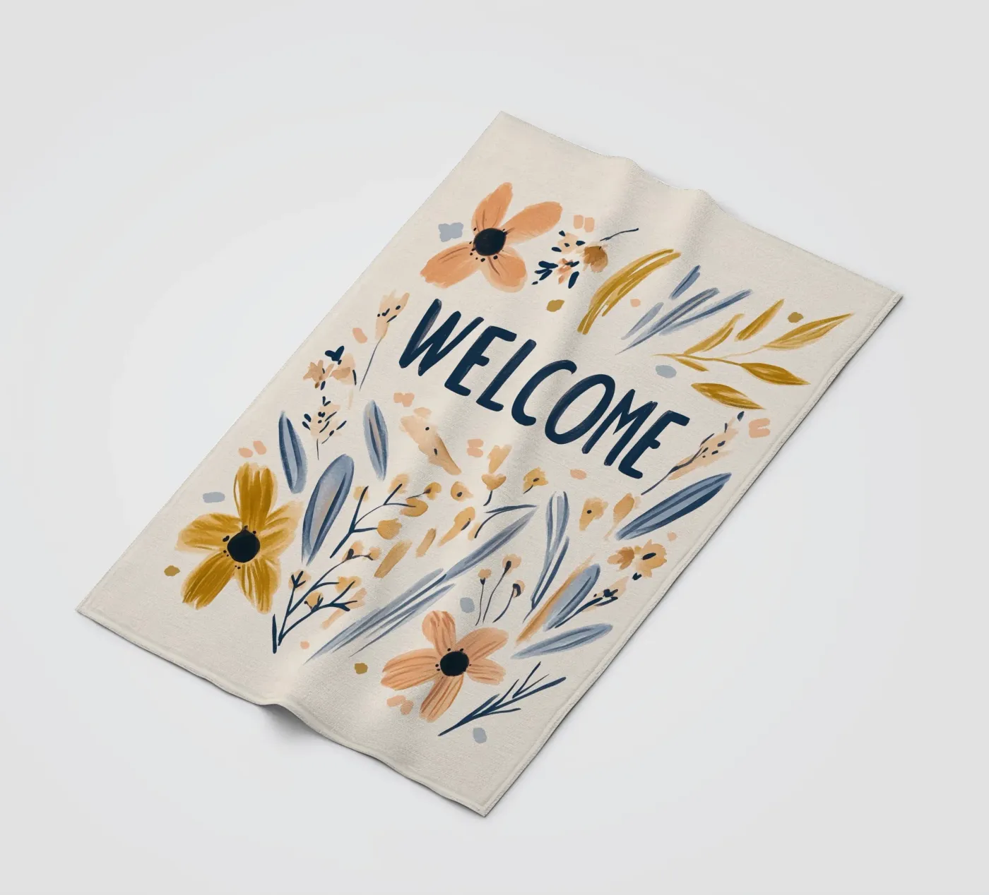 Welcome (Version 1) Fleecedecke von treechild