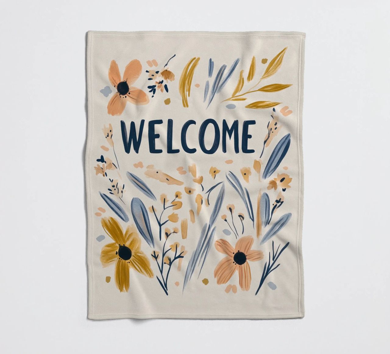 Welcome (Version 1) coperta in pile da treechild