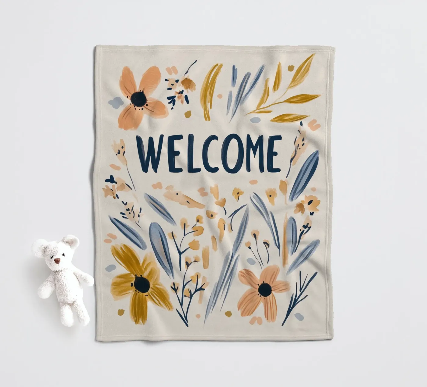 Welcome (Version 1) coperta in pile da treechild