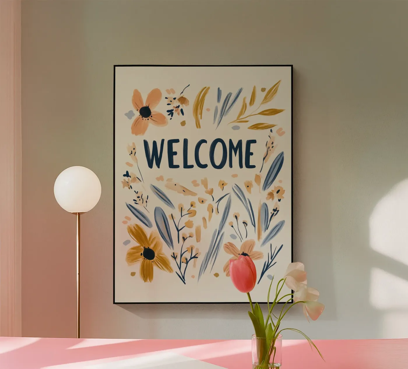 Welcome (Version 1) Acryl-Glas von treechild
