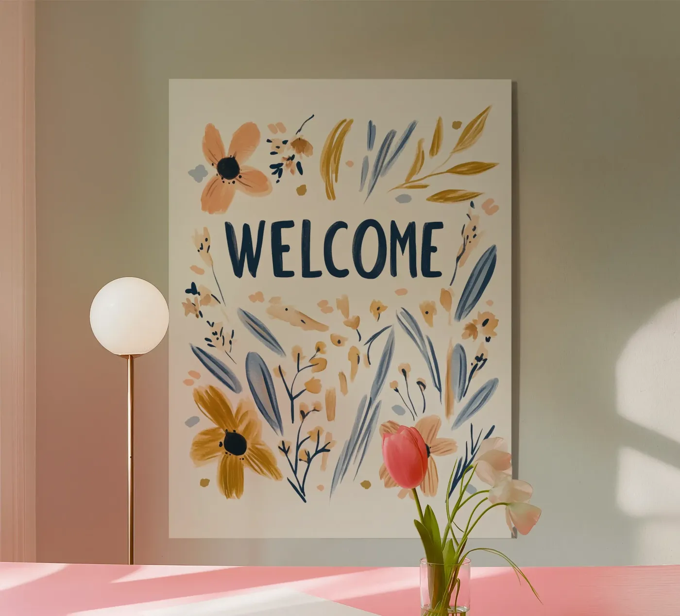 Welcome (Version 1) Acryl-Glas von treechild