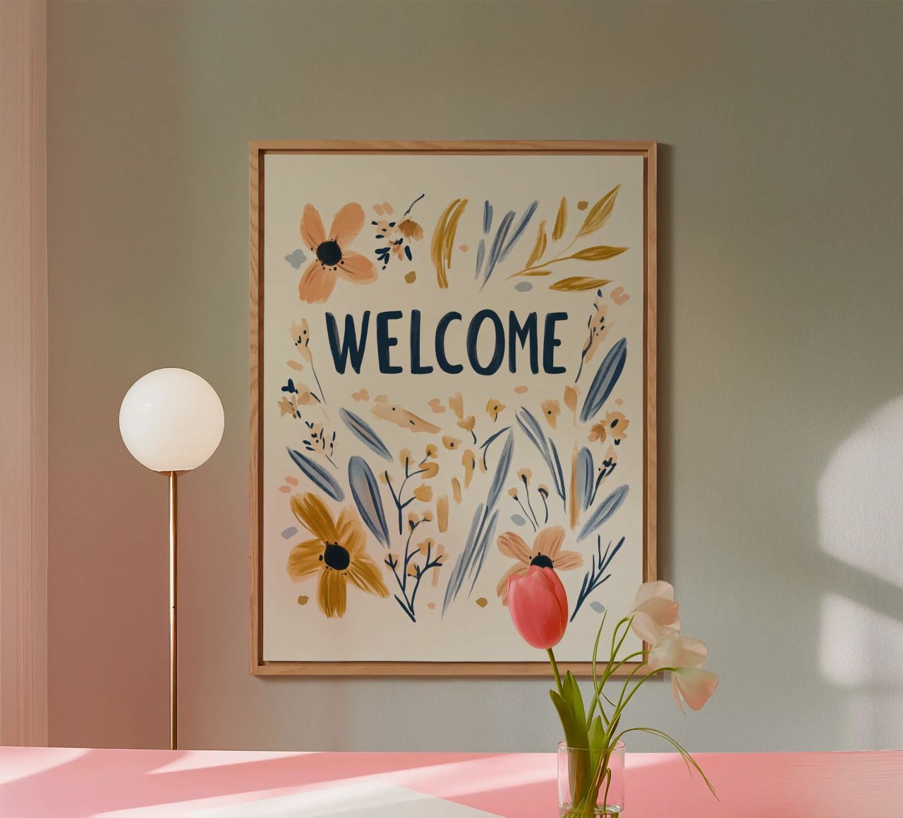 Welcome (Version 1) alluminio dibond da treechild