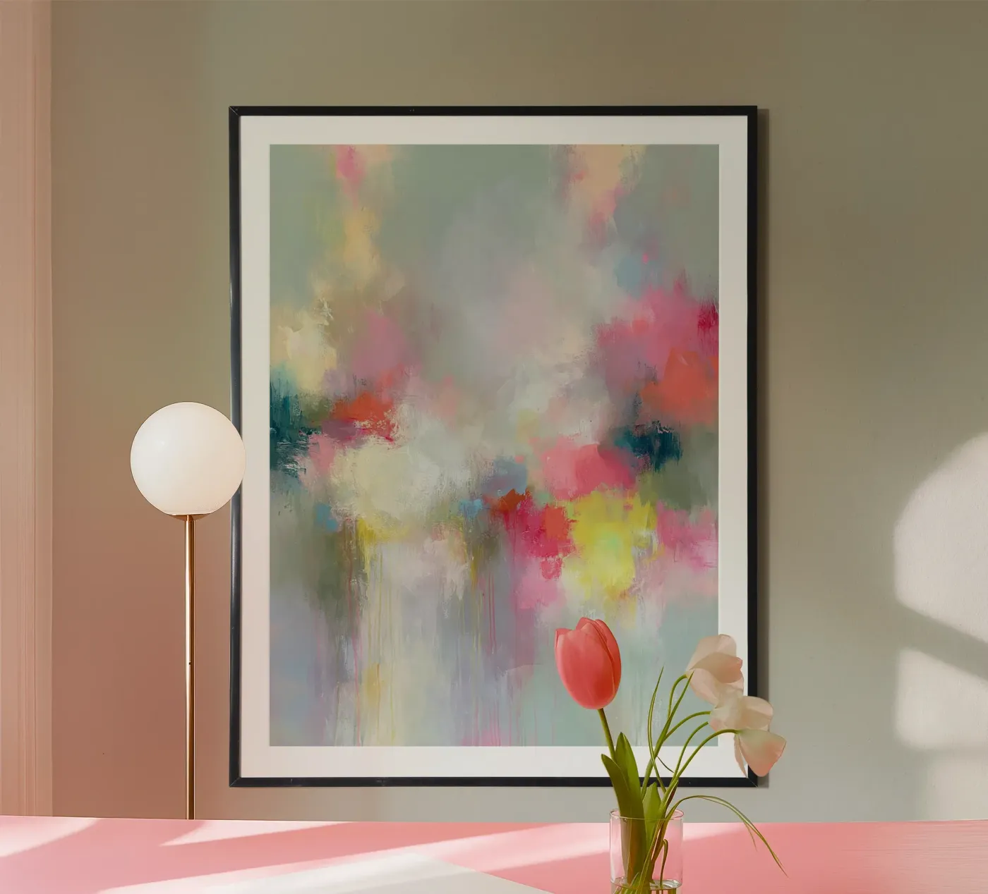 Blooming Light poster van ColorNest