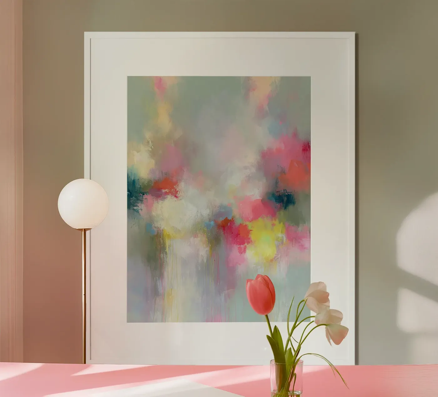 Blooming Light poster van ColorNest