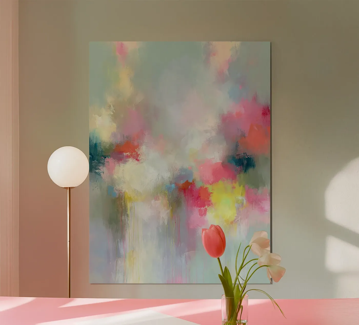 Blooming Light poster van ColorNest