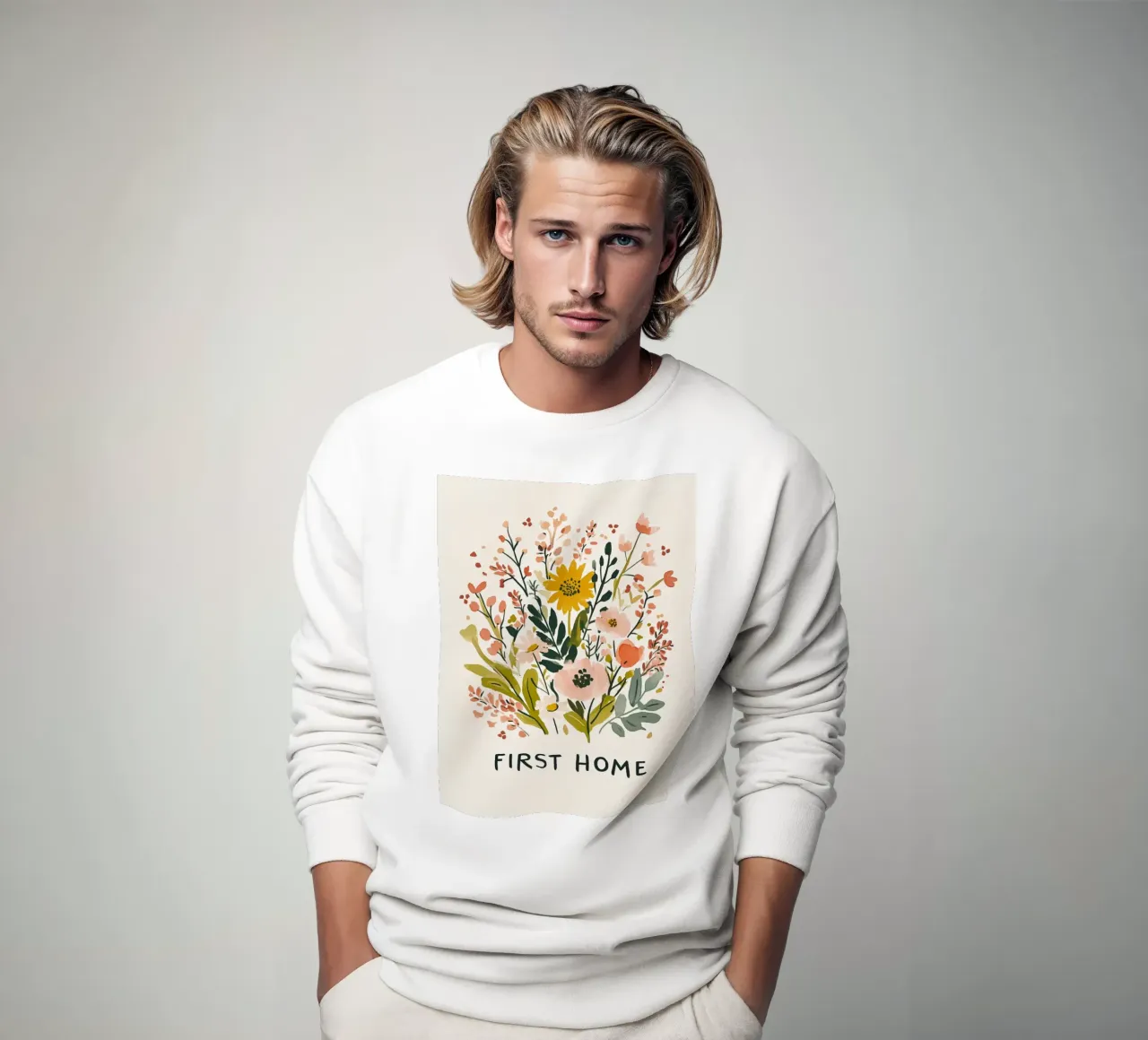 First Home (Version 1) Sweatshirt von treechild
