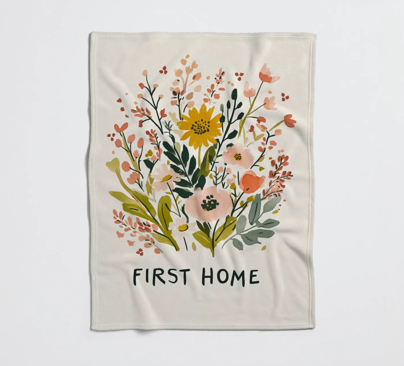 First Home (Version 1) Fleecedecke von treechild