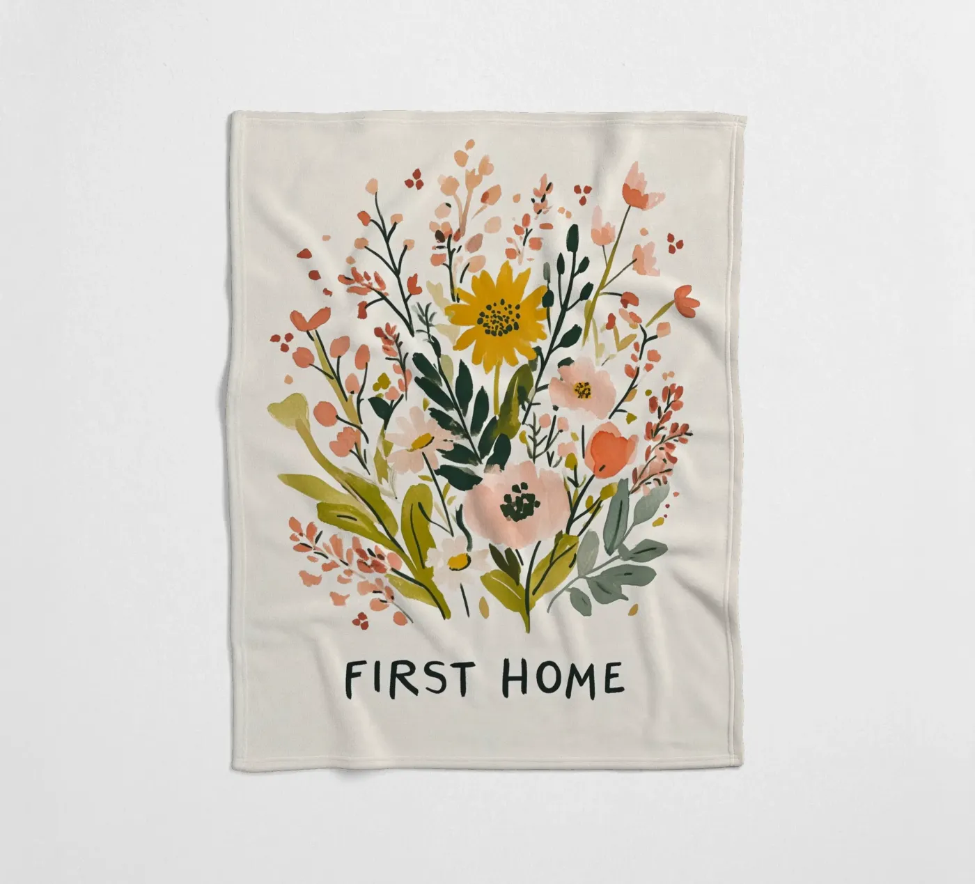 First Home (Version 1) fleecedeken van treechild