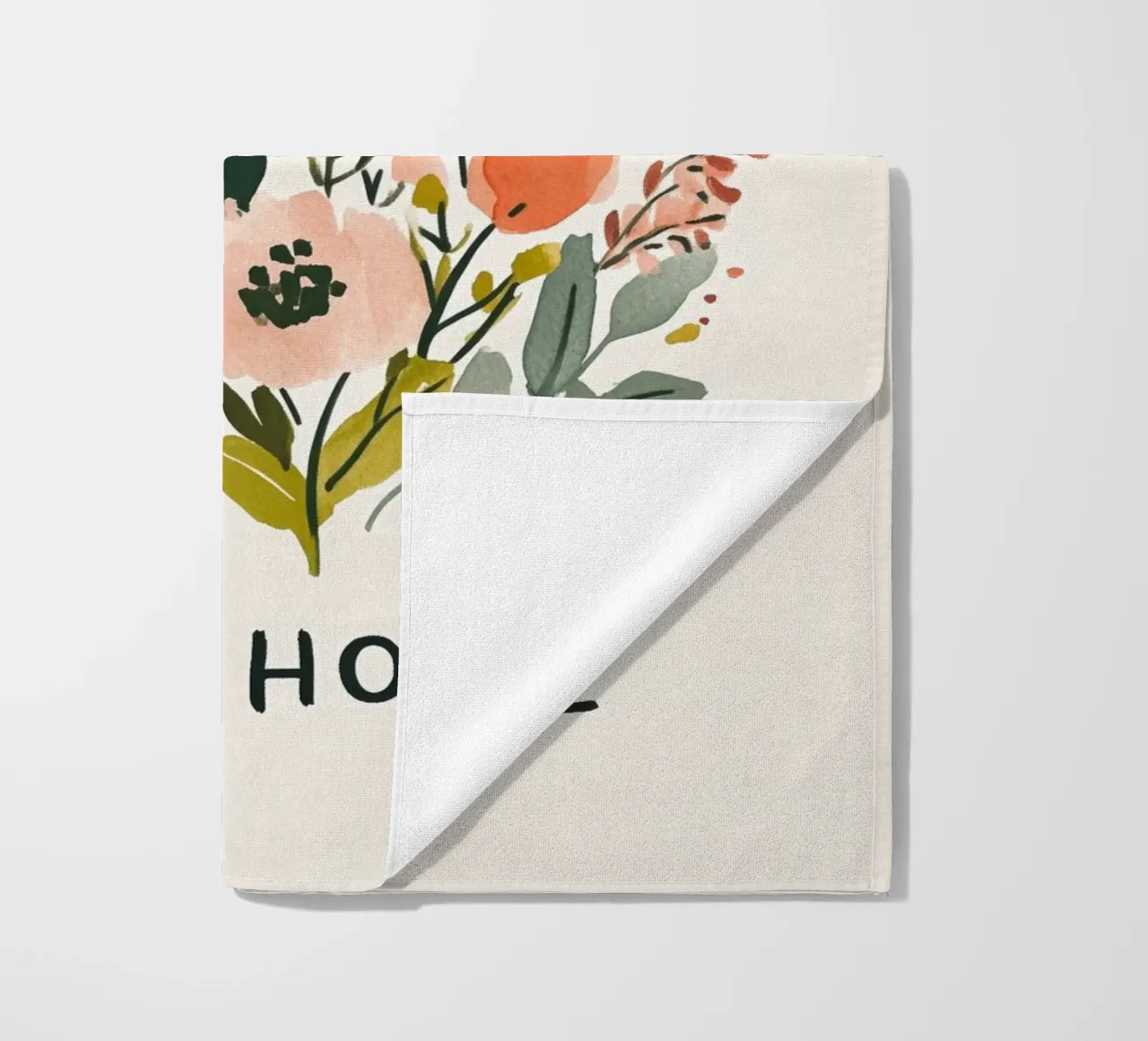 First Home (Version 1) beach towel by treechild
