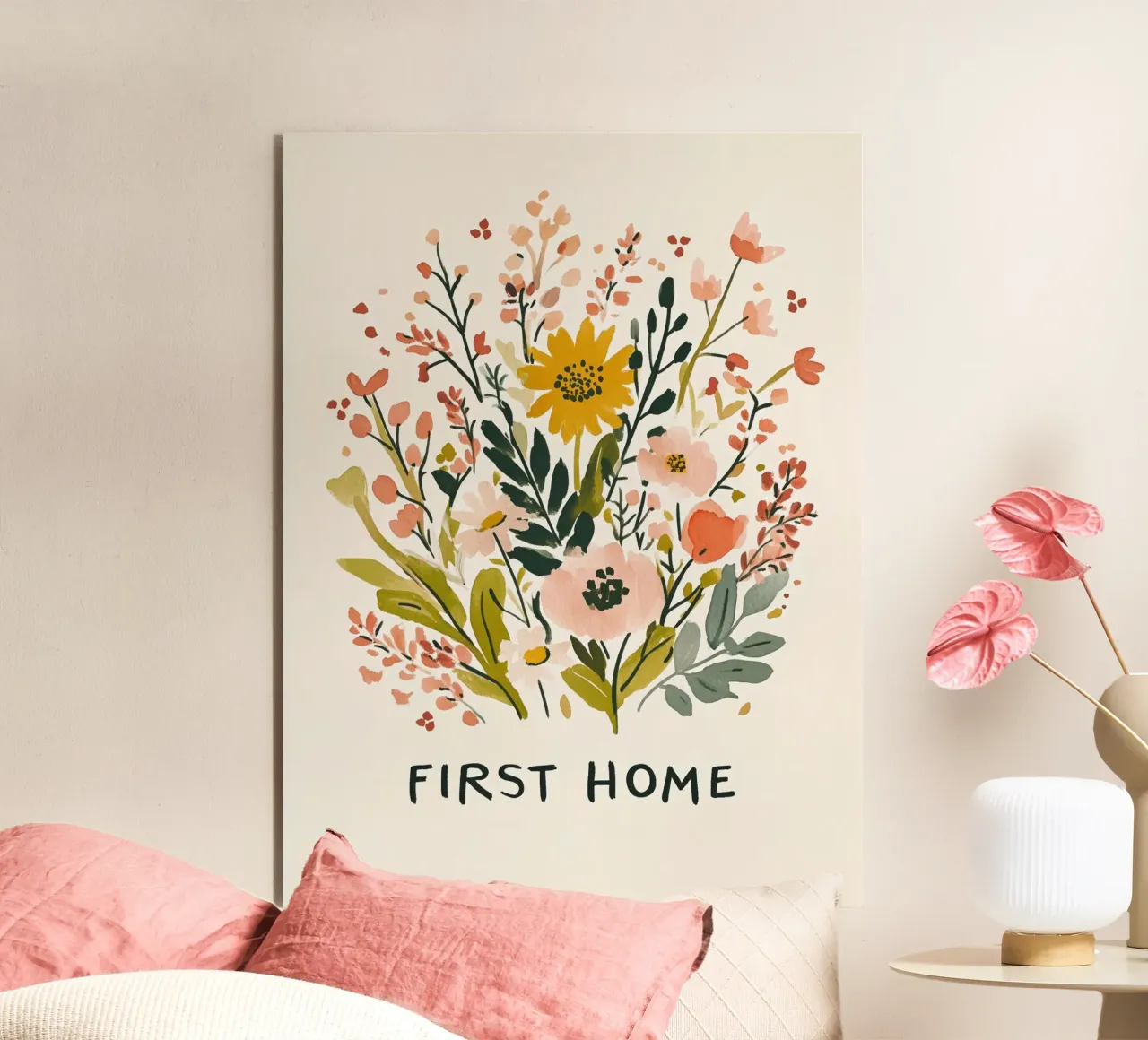 First Home (Version 1) alluminio dibond da treechild