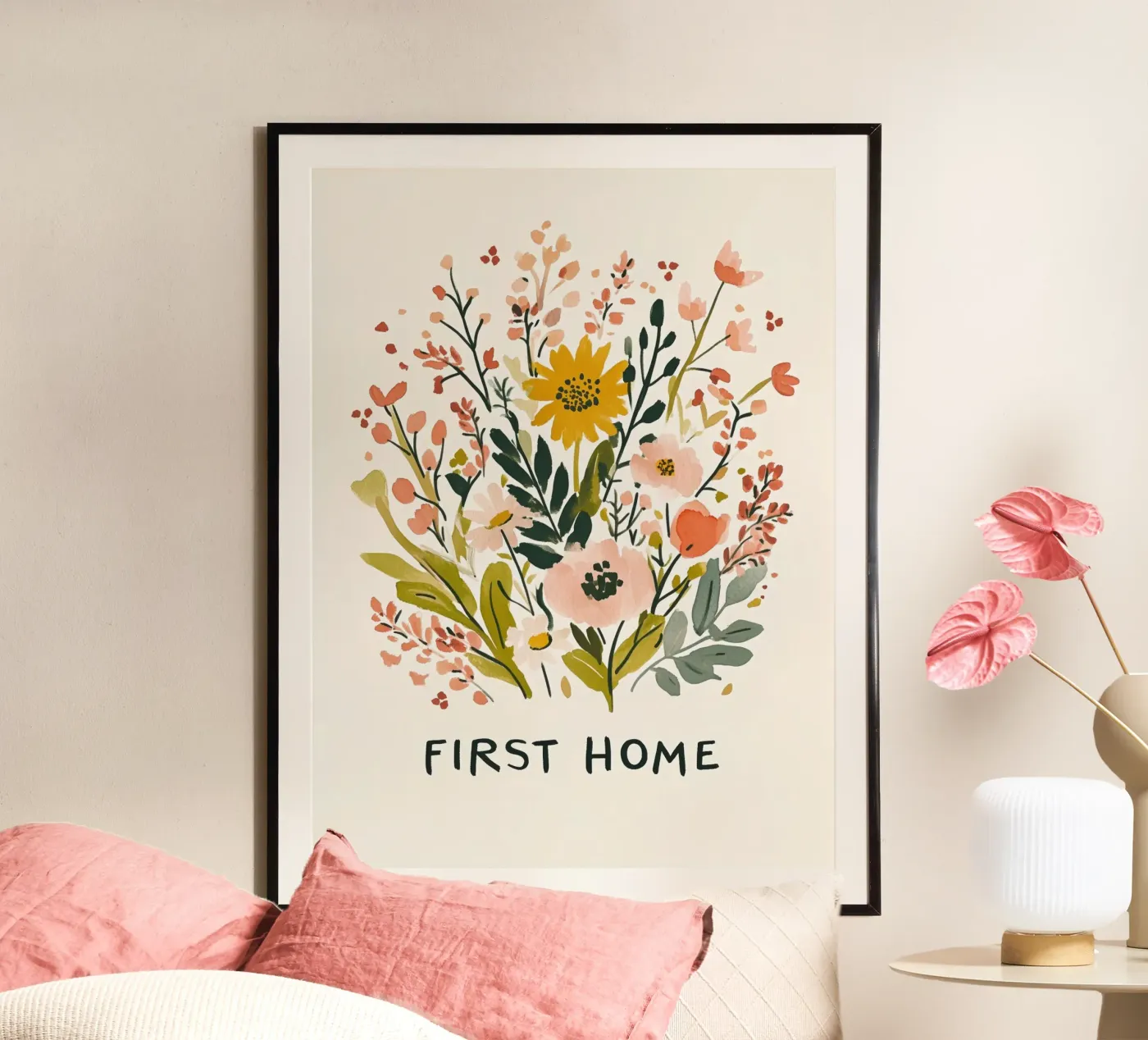 First Home (Version 1) poster van treechild