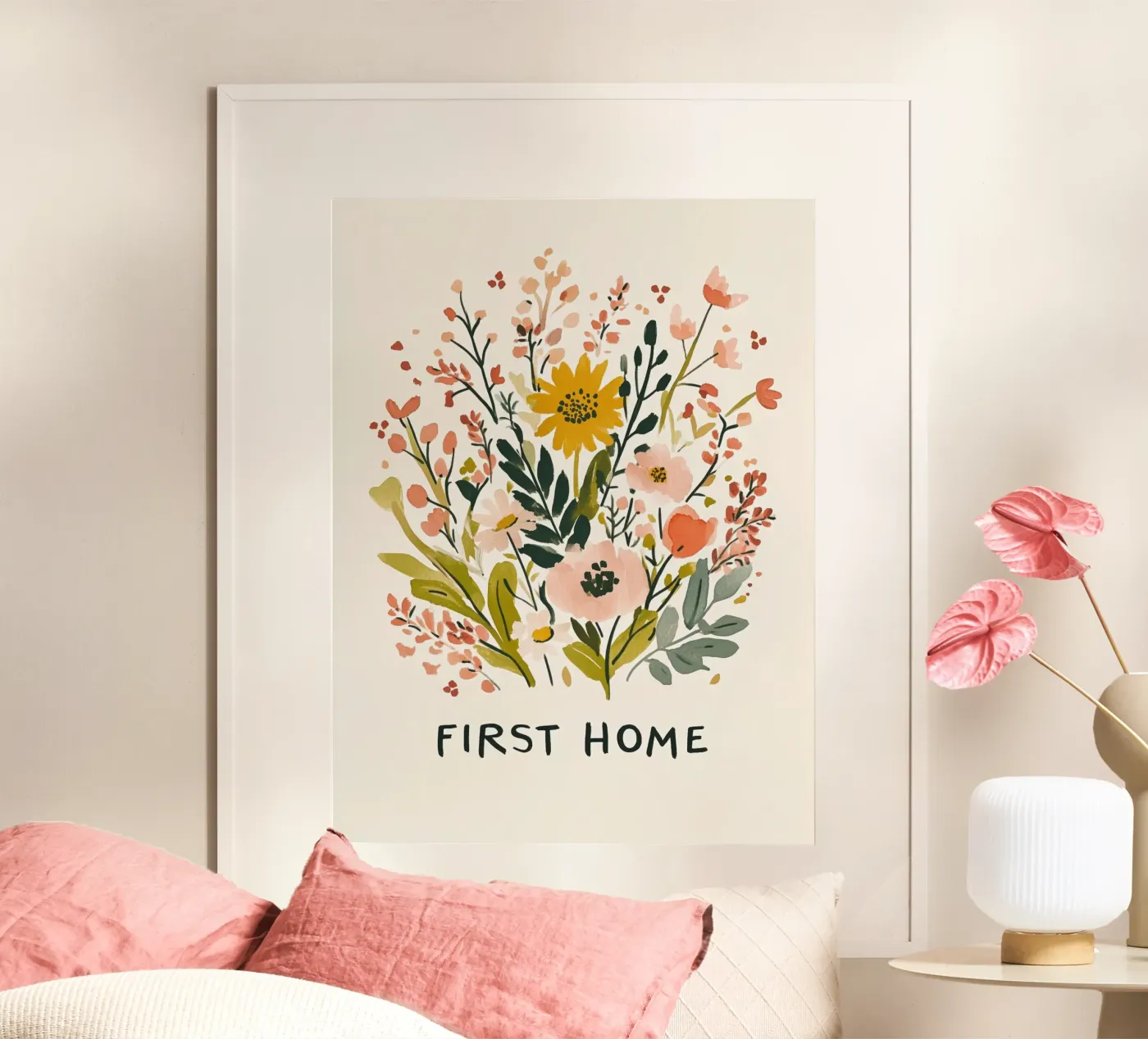 First Home (Version 1) poster van treechild