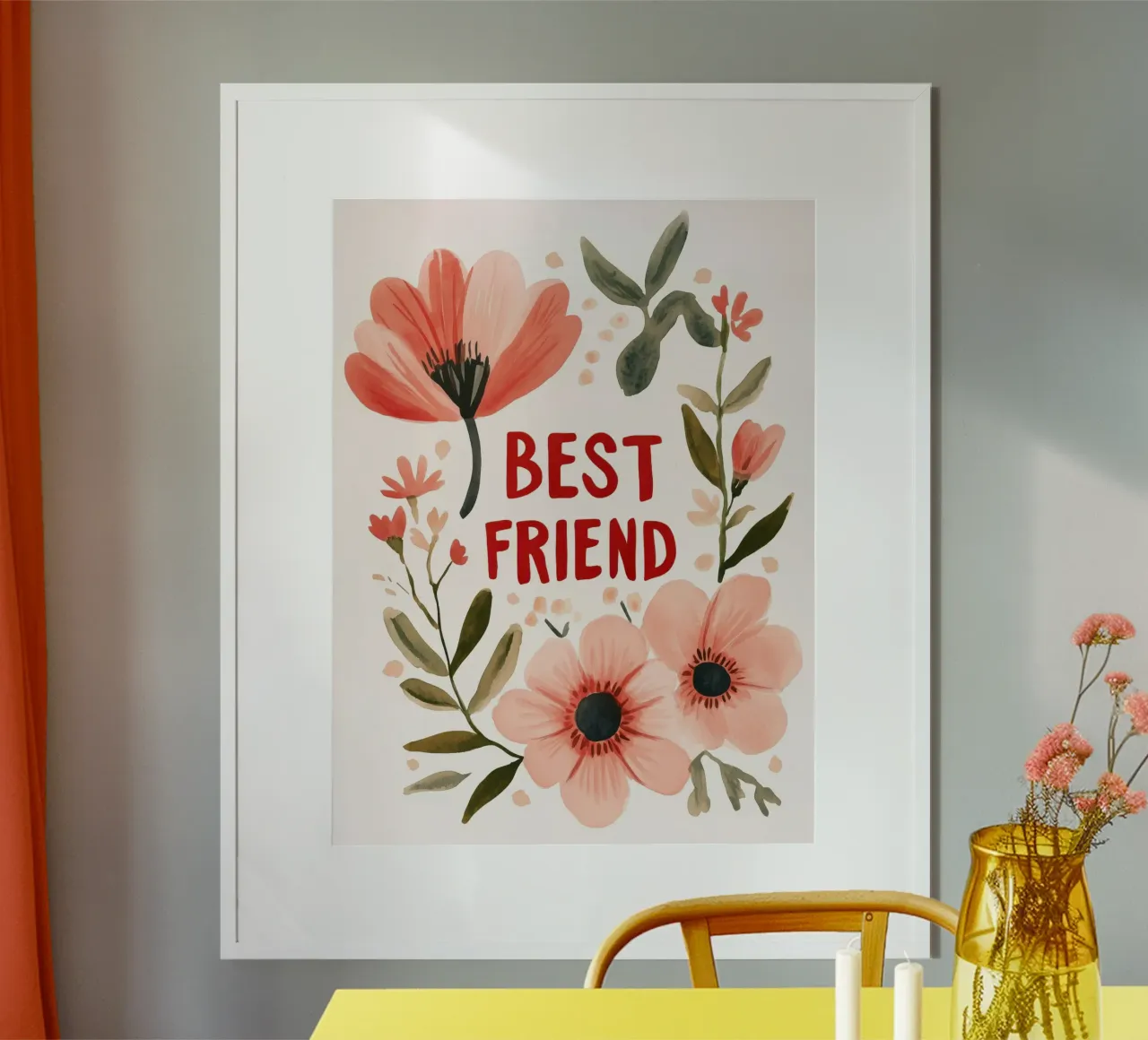 Best Friend carta hahnemühle da treechild