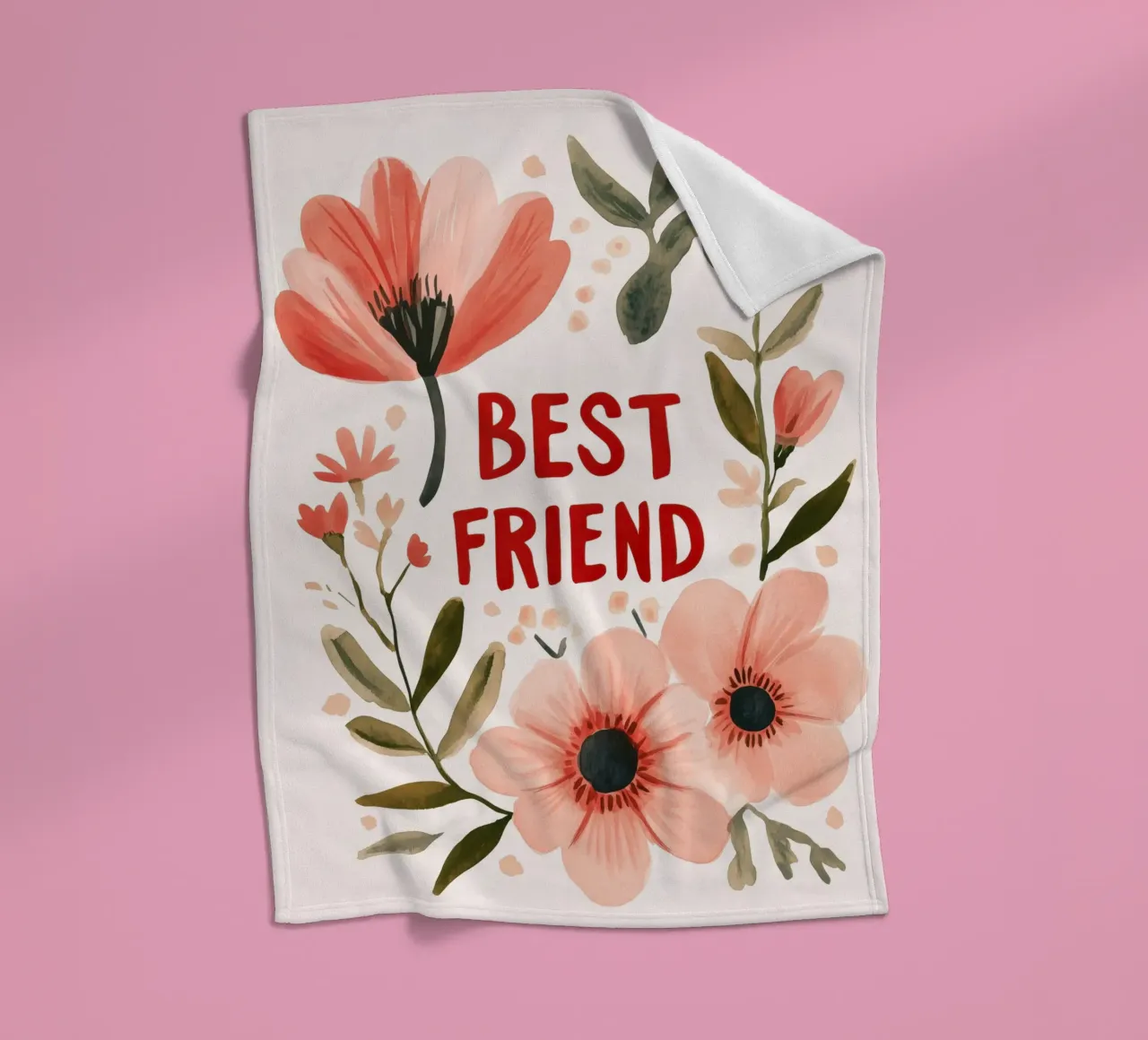 Best Friend coperta in pile da treechild