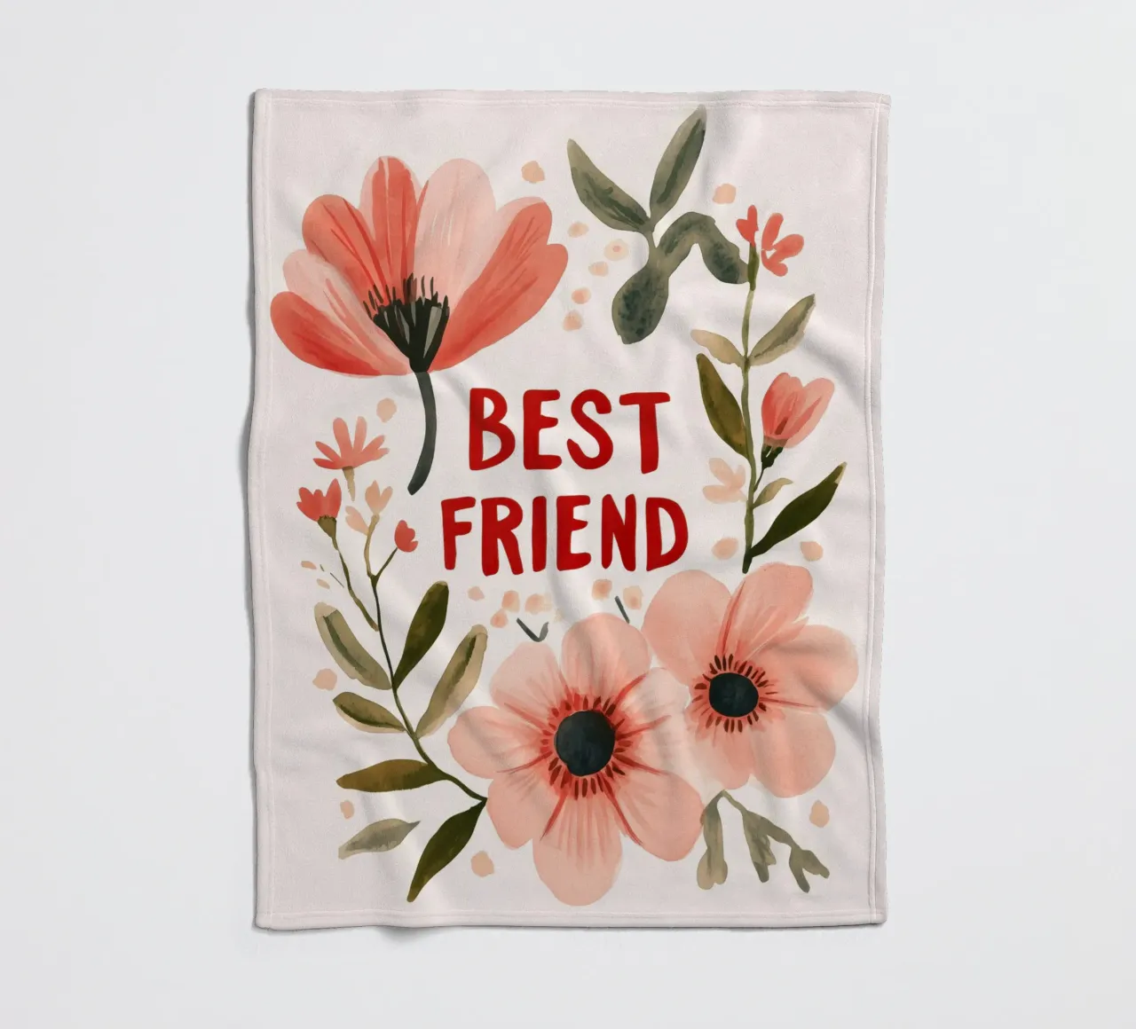 Best Friend coperta in pile da treechild