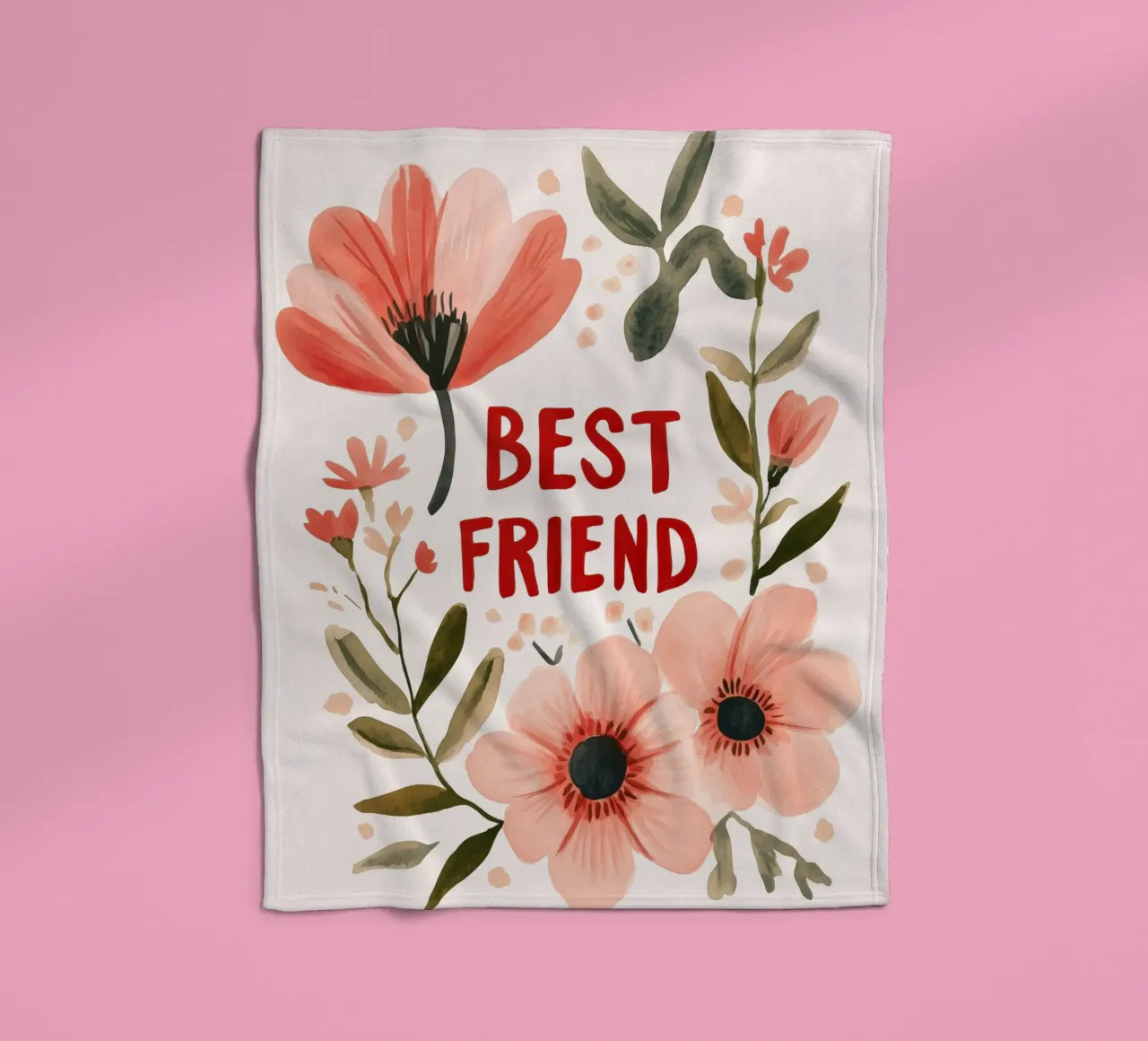 Best Friend coperta in pile da treechild